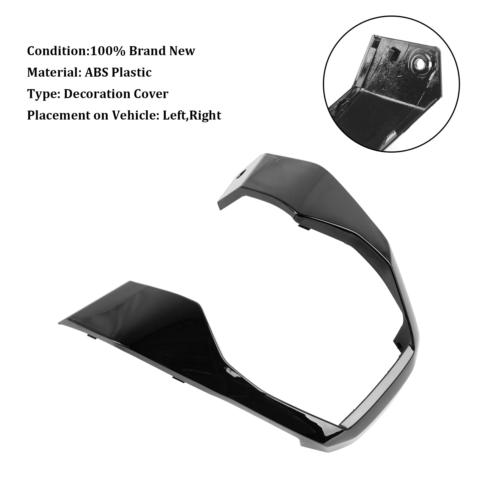 23-24 Honda Adv 160 Lenker Fahrer Mittelkasten Untere Abdeckung Verkleidung