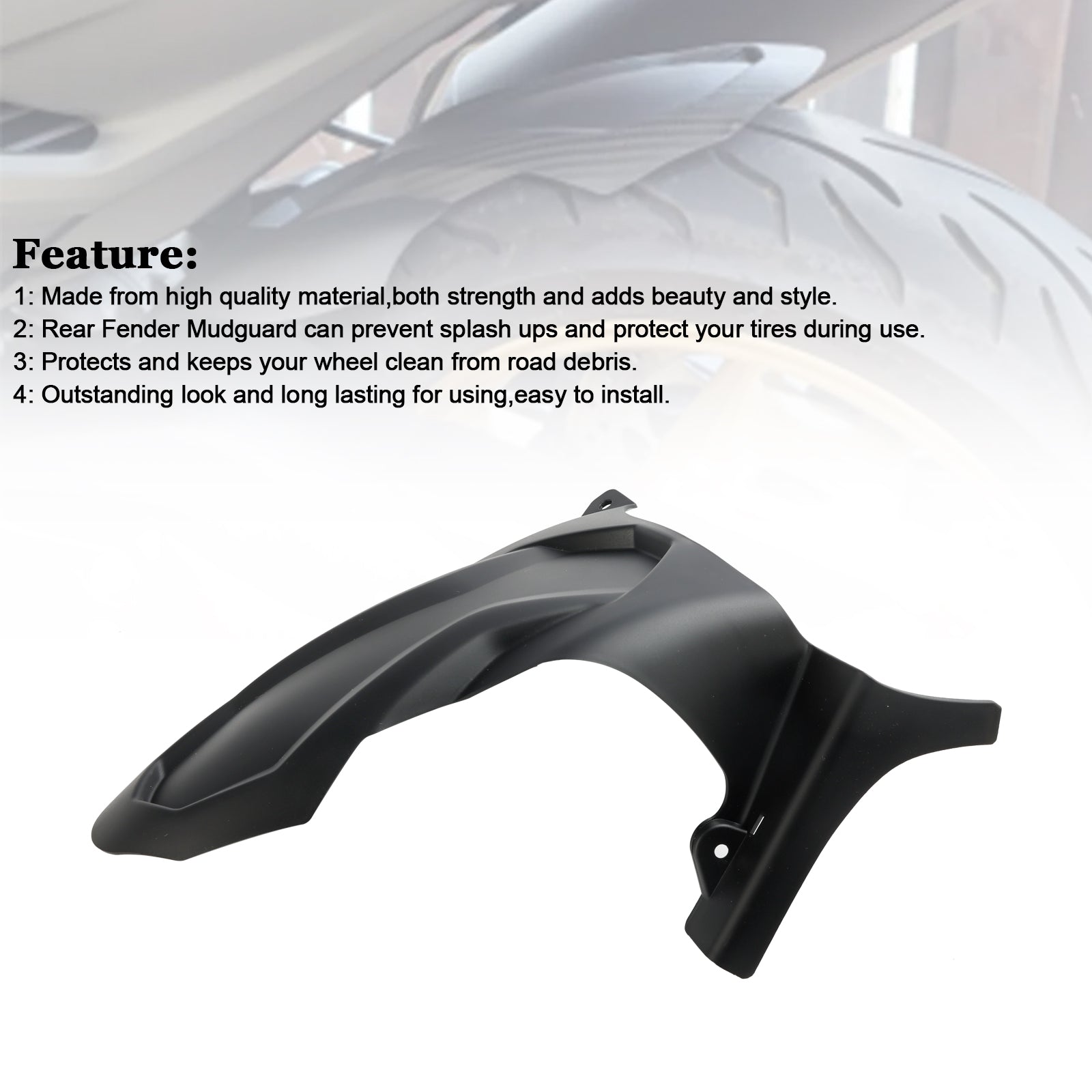 2017-2019 Yamaha T-Max 530 Tmax530 Bag Fender Mudguard Fairing