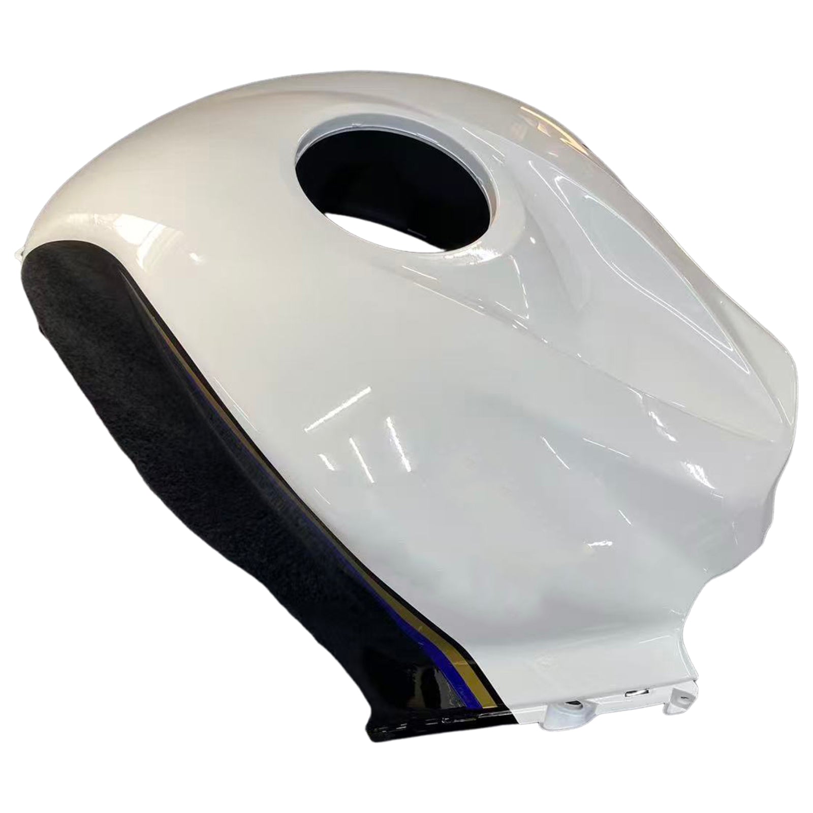 Amotopart 2007–2008 Honda CBR600RR Weiß Schwarz Blau Verkleidungsset