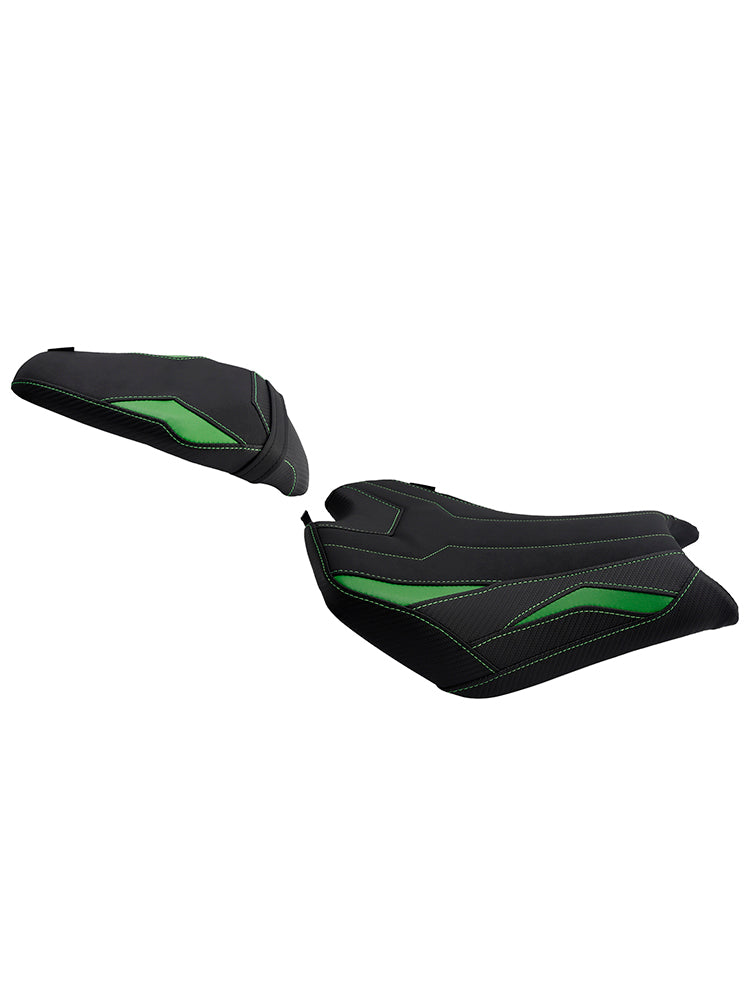 Kierowca Kawasaki Ninja Z900 Zr900-F z 2025 roku&PPoduszka tylna siedzenia Assengera, zielona 1