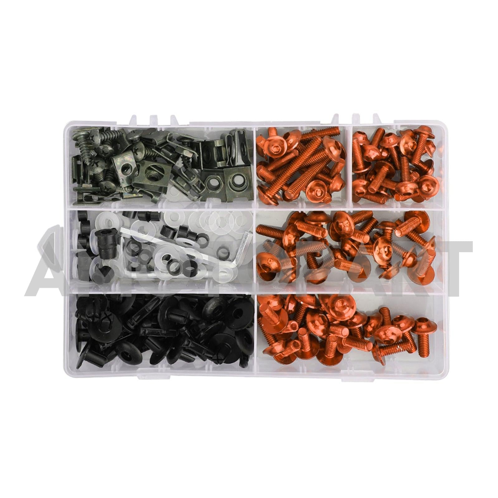 Amotopart 2012-2016 CBR1000RR Honda Black&Orange Fairing Kit