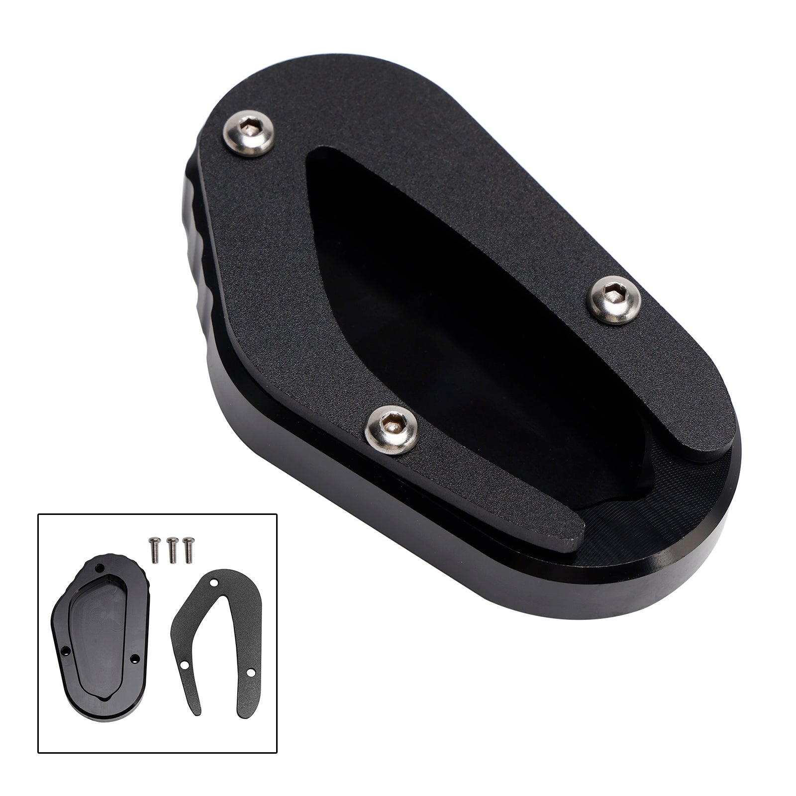 18-23 Bonneville T100 Street Scrambler 900 Kickstand Enlarge Plate Pad