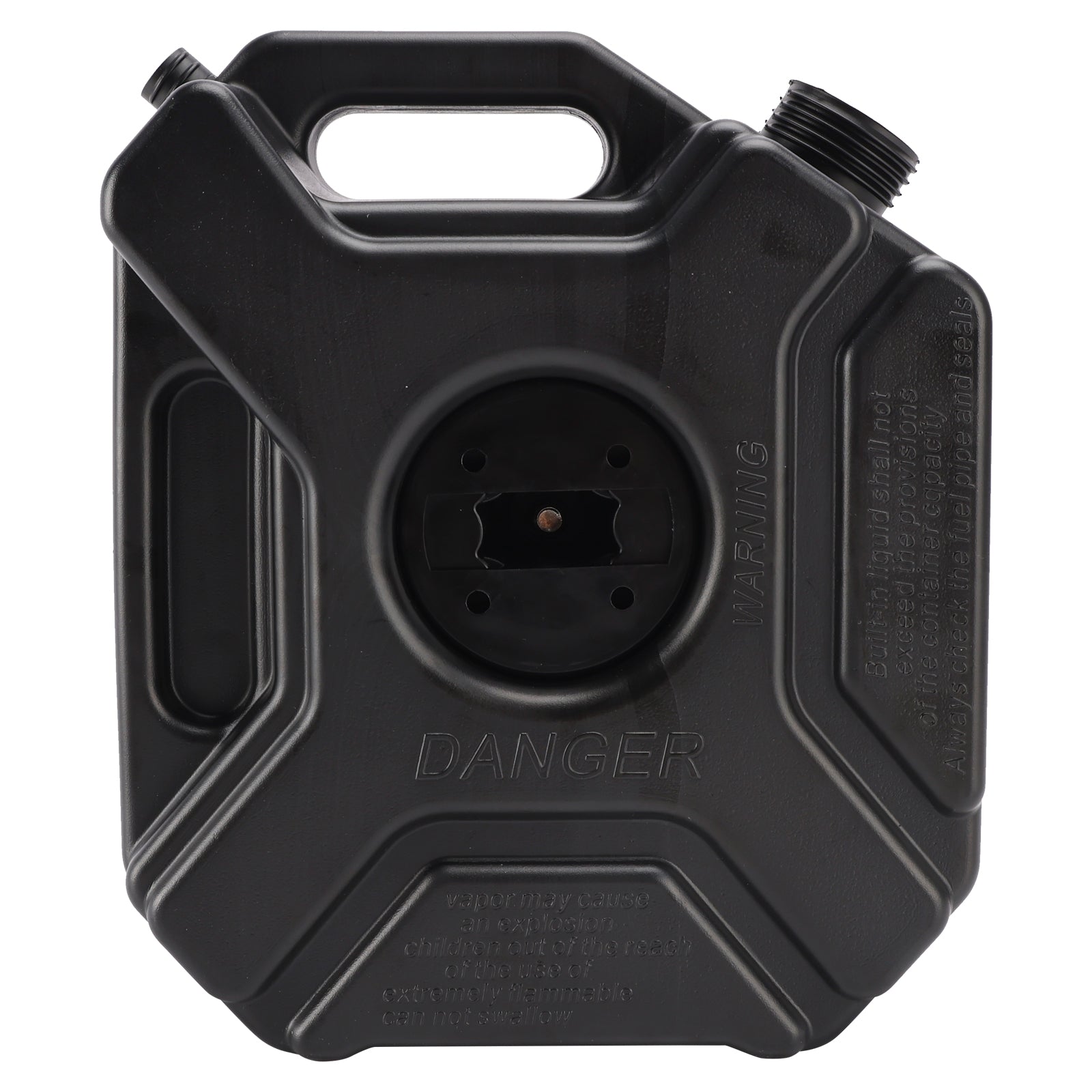 Honda CL300 CL500 3L sort plastik Jerry Can Reservebrændstoftank