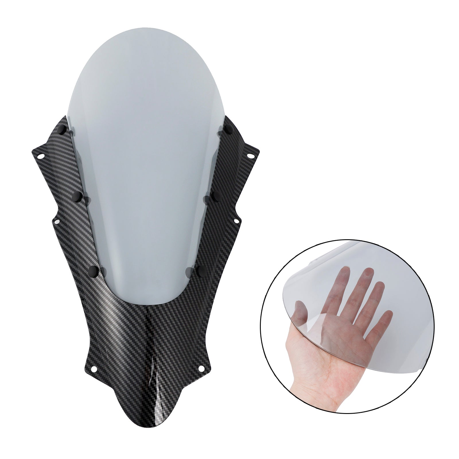 2023 Kawasaki ZX-4R ZX-4RR vindrutan vindruta