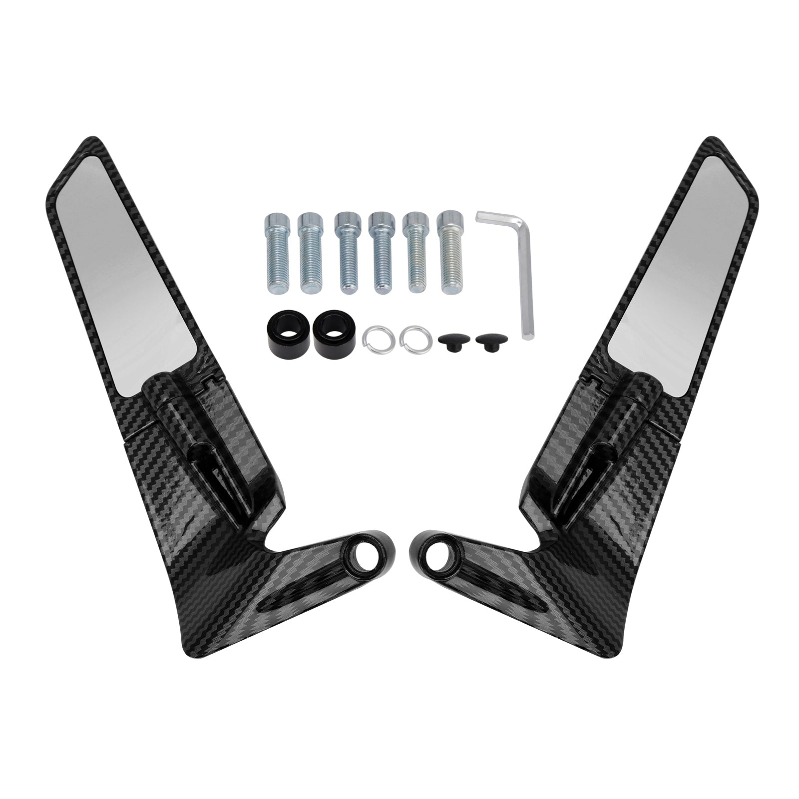Ducati Scrambler 800 1100 Hypermotard 950 Rearview Winglet Mirror Set