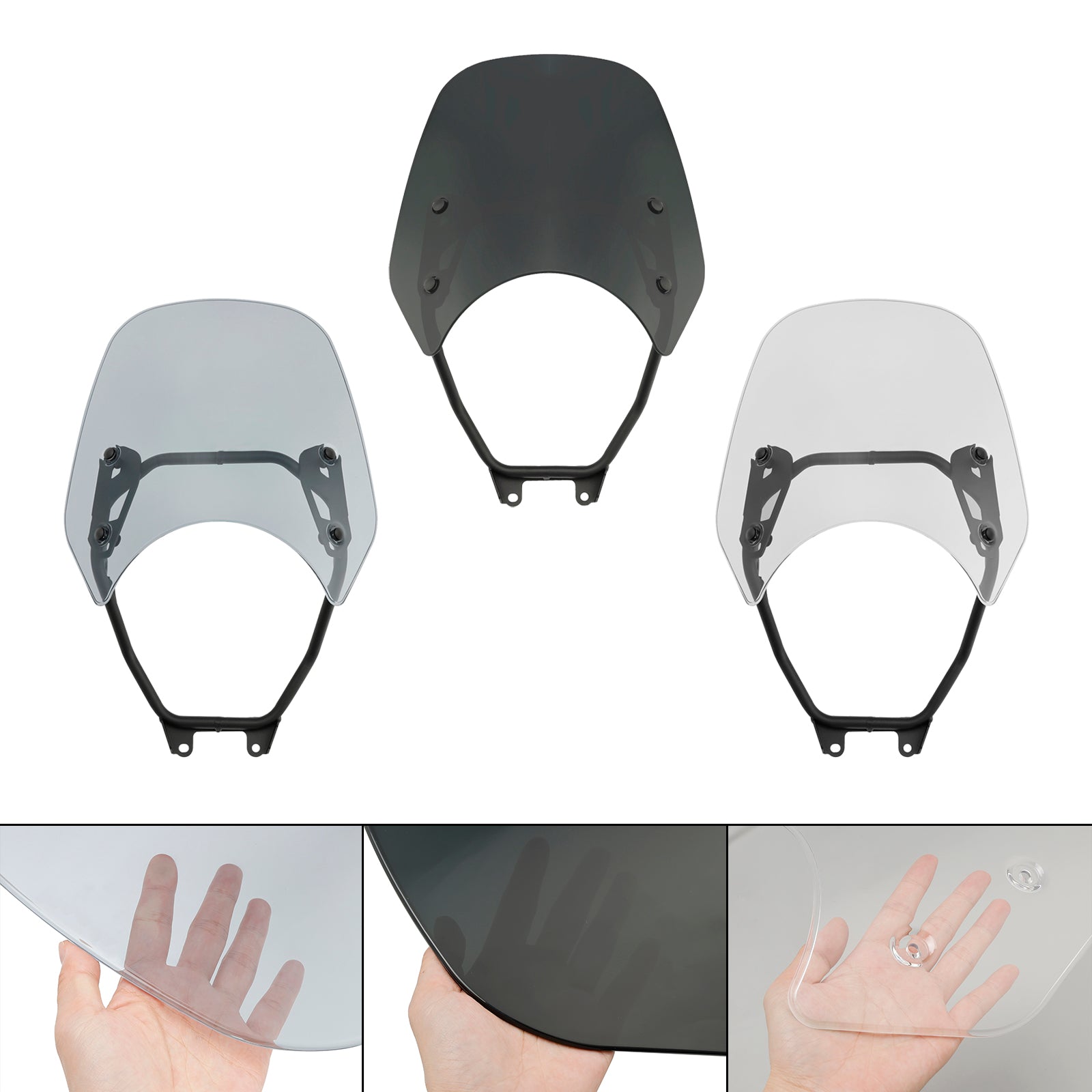 2023-2024 Honda GB350 GB350S ABS Motorcykel vindrutan vindruta