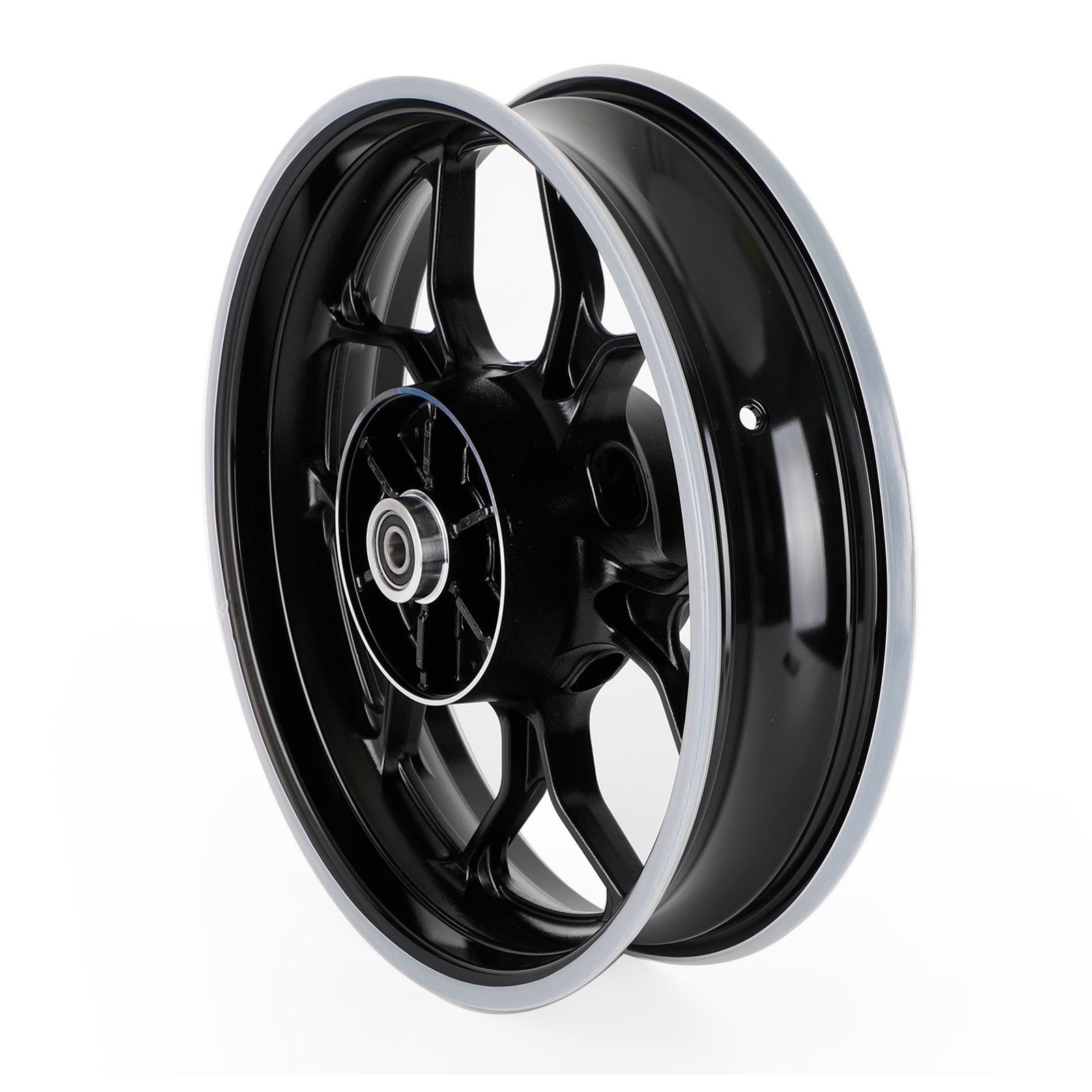 Komplette schwarze Front- und Hinterradrand für Yamaha YZF R3 2015-2022 Neu