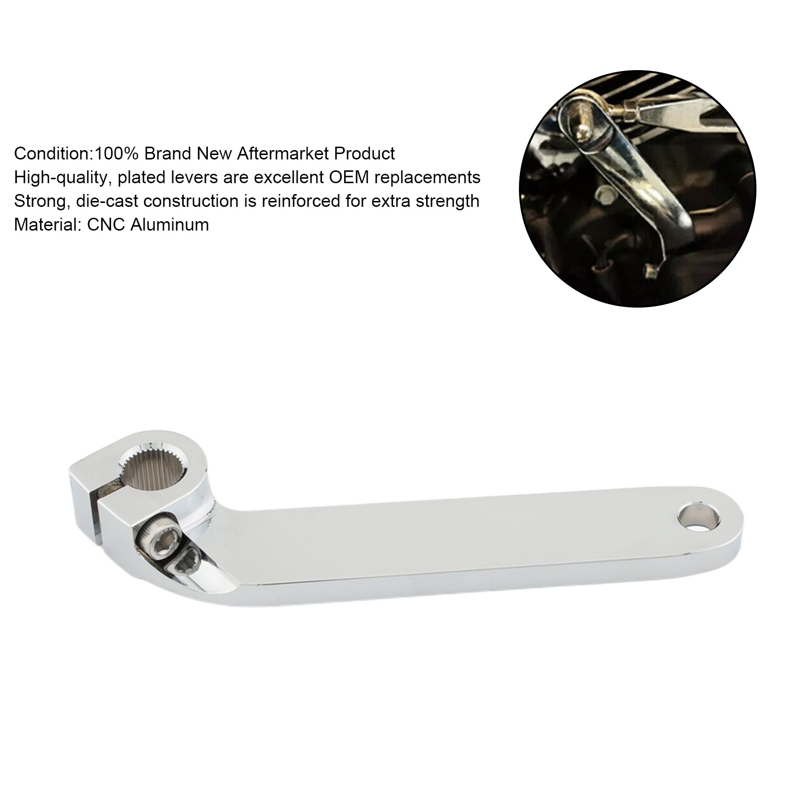 84-19 Road King FLH FLT FLRT Inneres Schaltstangenarm-Hebelgestänge 1602-0868