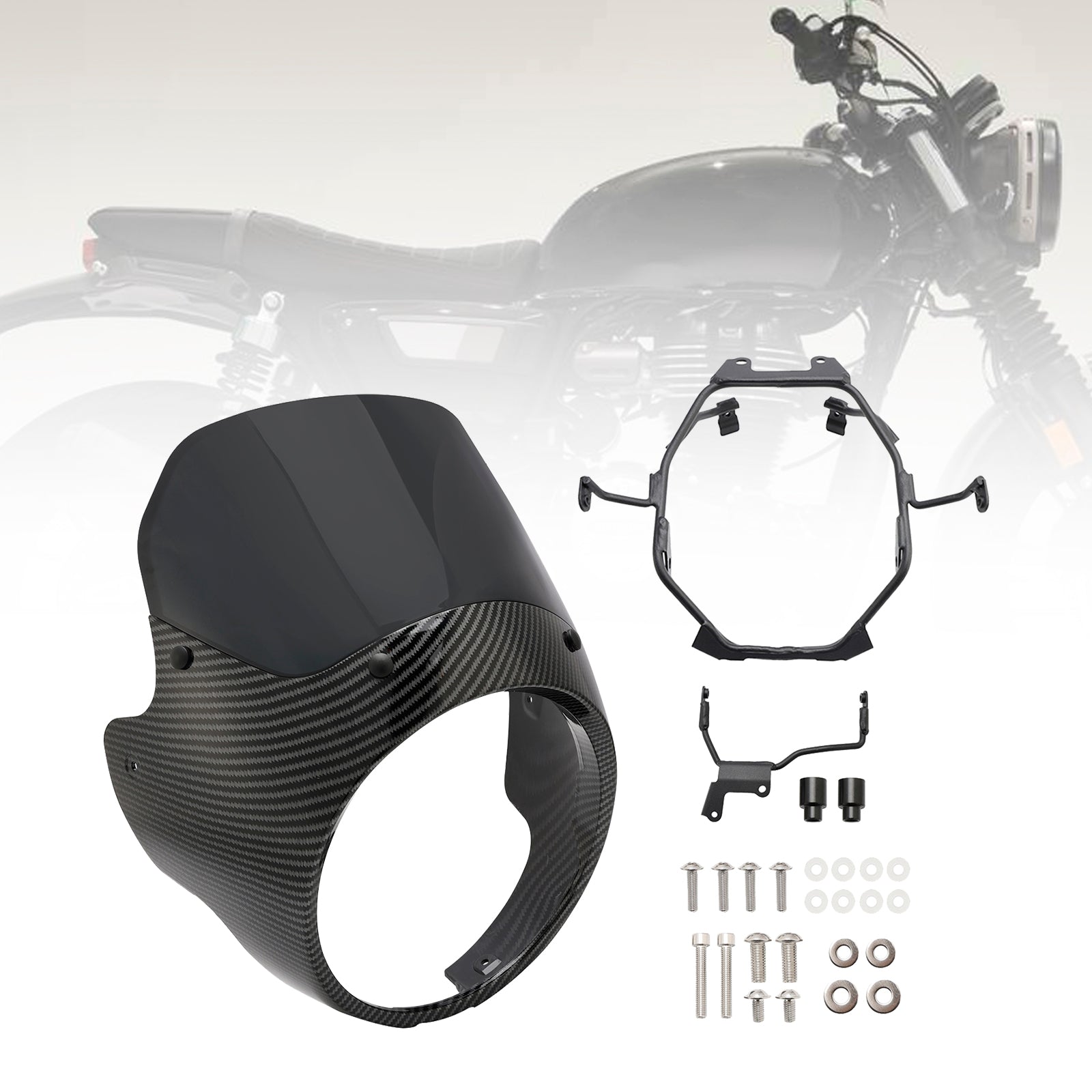 2023-2024 Honda GB350 GB350S vindrutan vindruta strålkastare