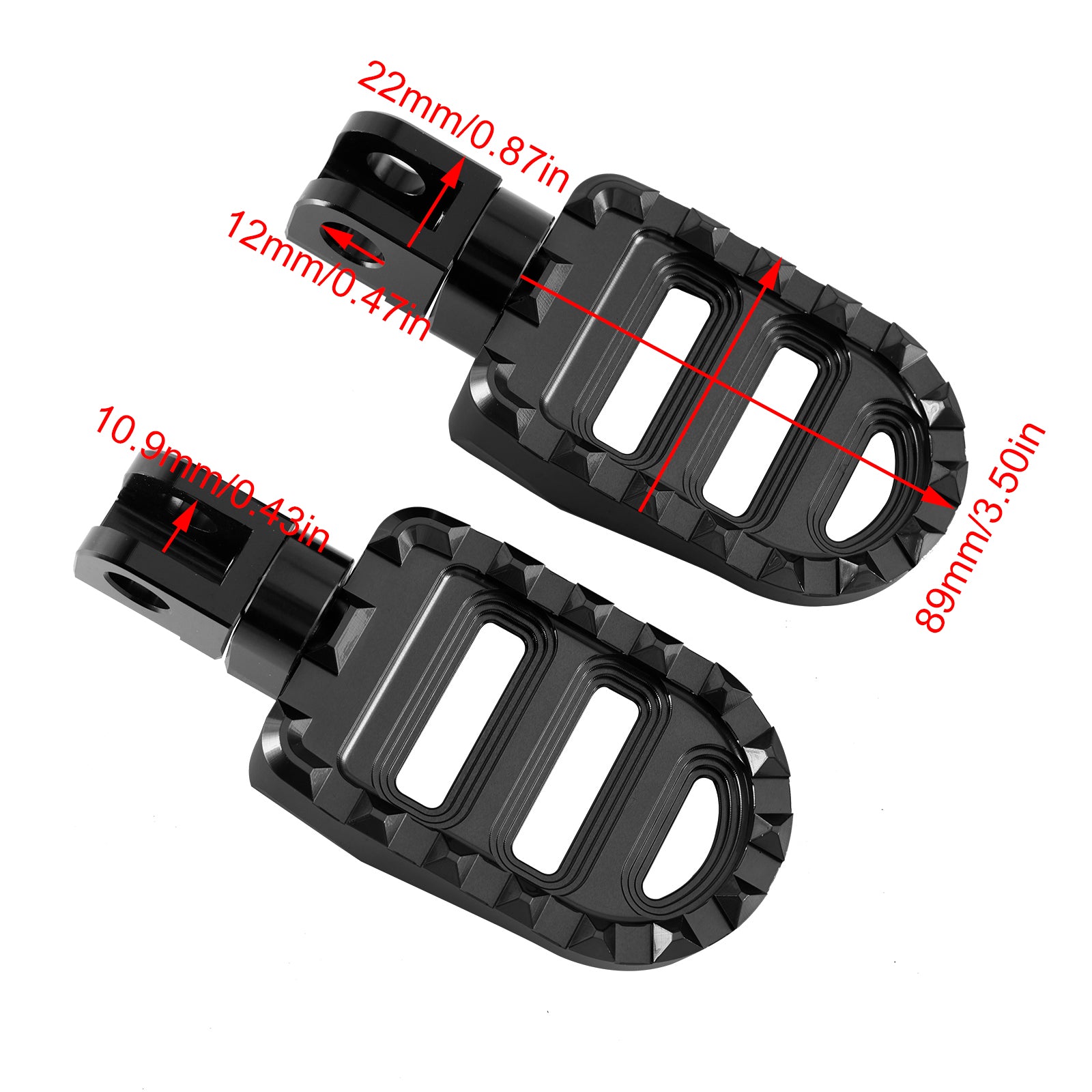 CFMOTO 450SR 450NK 650NK 400NK 800NK 650GT フロントフットレスト フットペグ