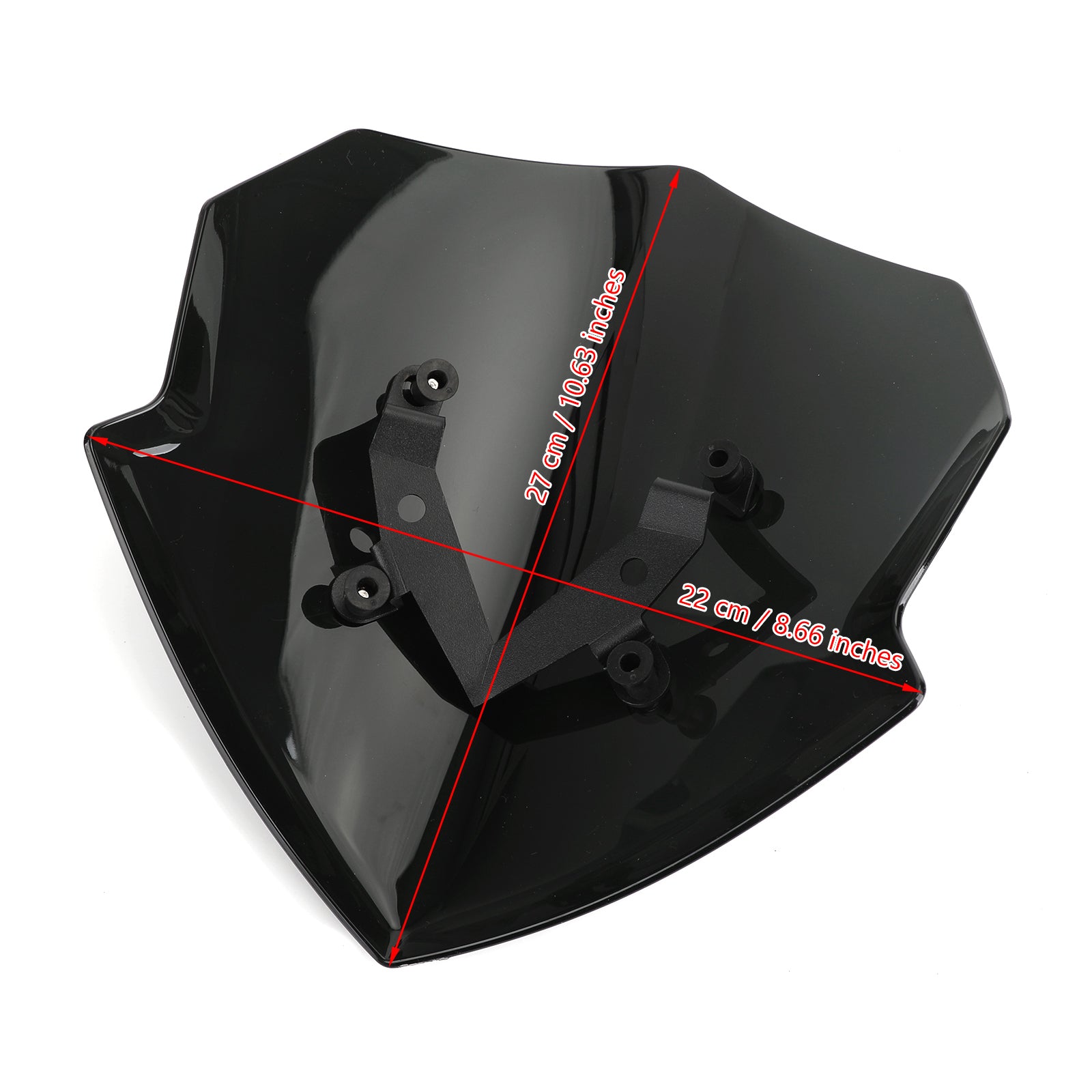 19-20 Kawasaki Z125 ABS 4mm motorsykkel frontrute skjerm frontrute