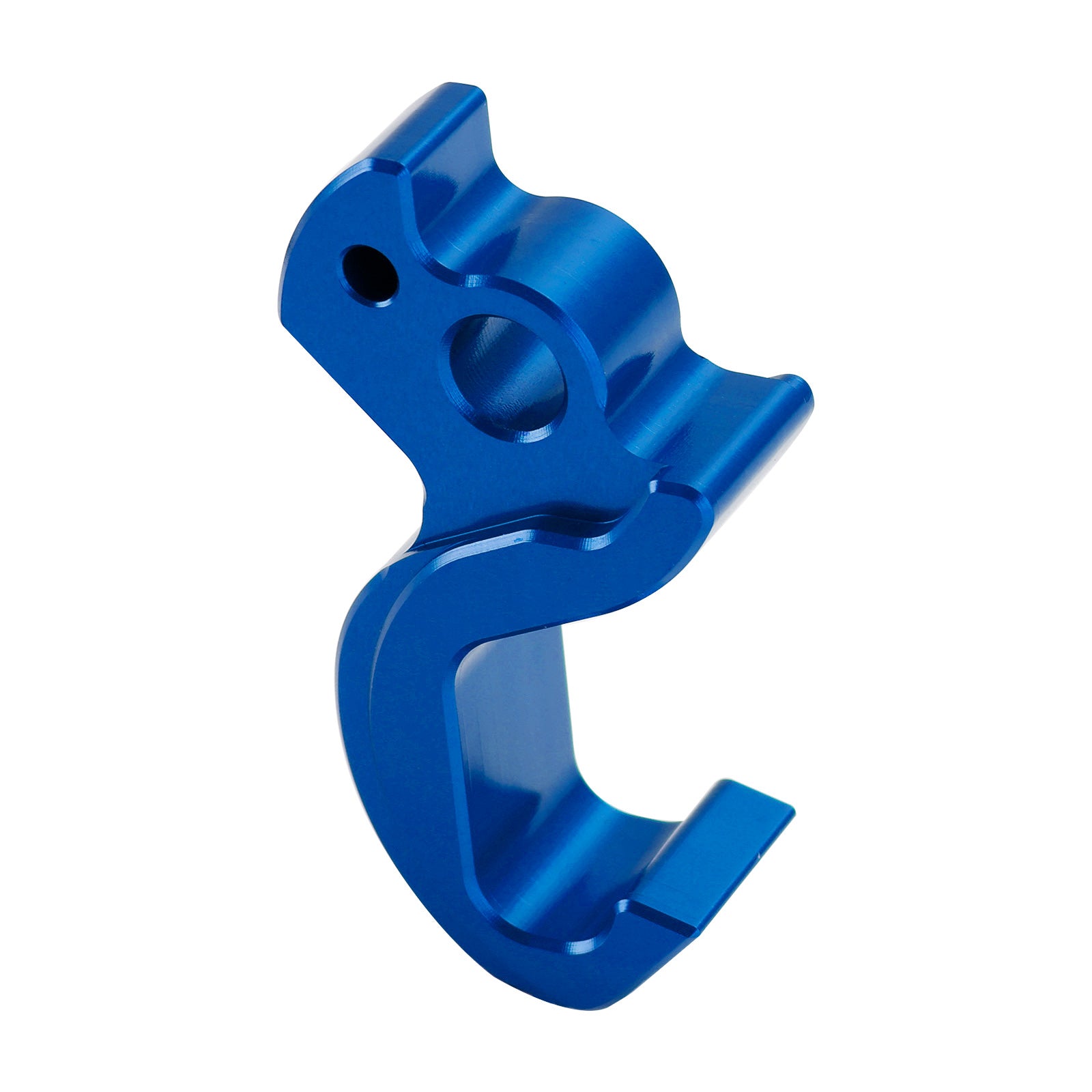 Soporte de almacenamiento con gancho para casco, color azul, apto para Yamaha Tricity 125 14-21 155 23