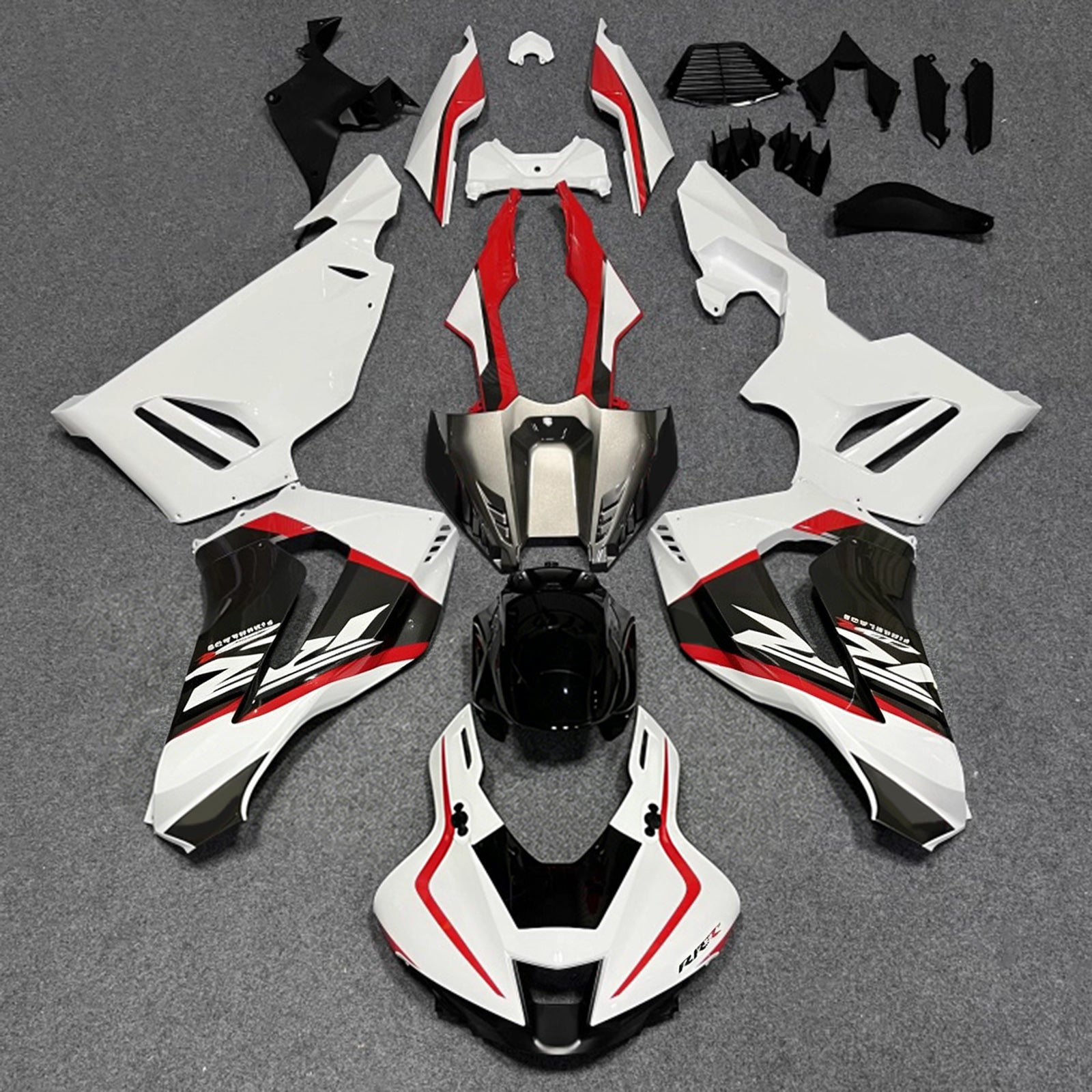 Amotopart 2020-2023 Honda CBR1000RR-R White/Black/Red Fairing Kit
