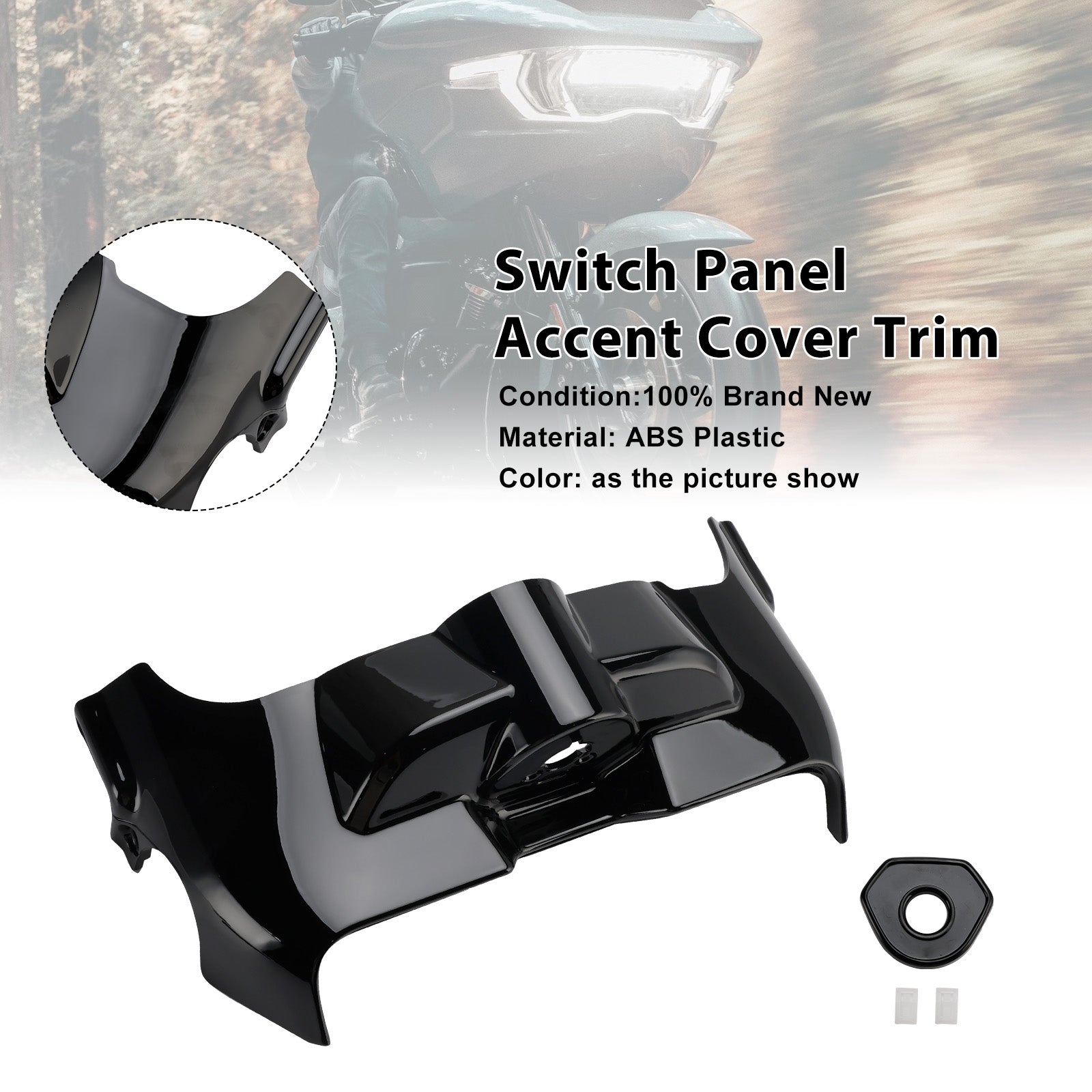 Touring Electra Street Glide 2023-2025 Switch Panel Accent Cover Trim