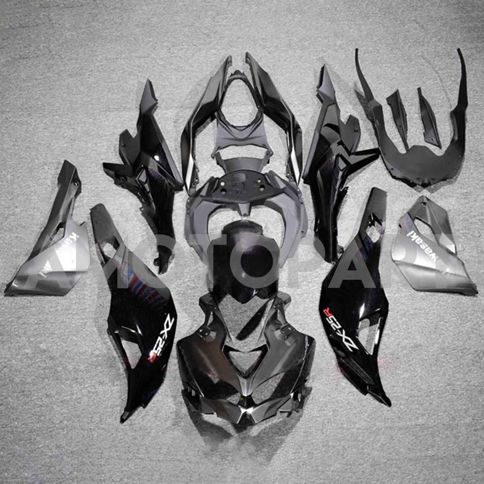 Amotopart 2019-2025 Ninja ZX25R ZX4R ZX4RR Kawasaki Fairing Kit Collection Twee