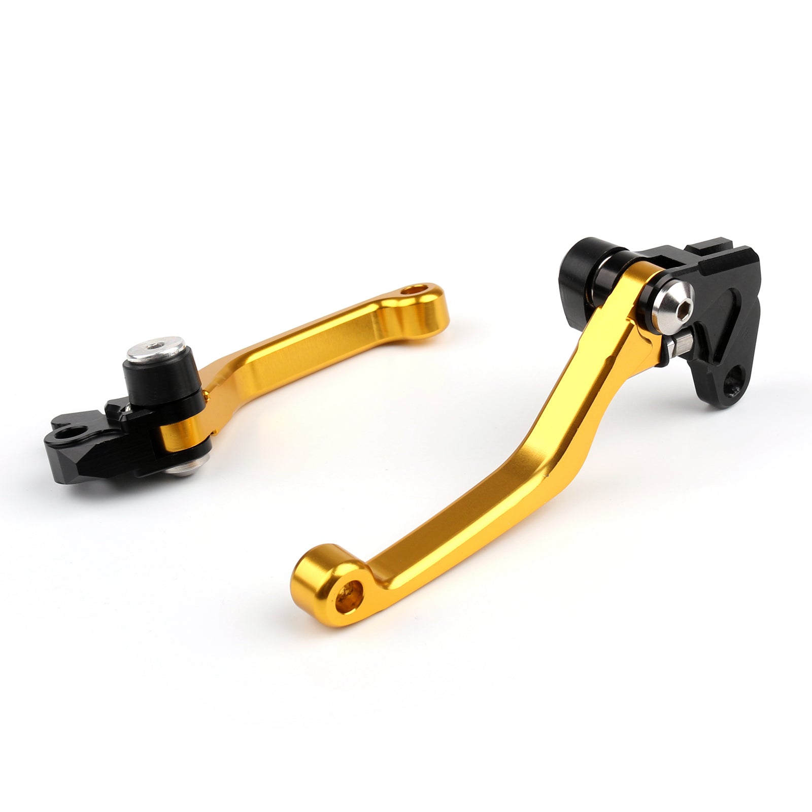 Suzuki RM85 05-13 RM125/250 2008 Dirt Pivot Bike Clutch Brake Levers Set Gold