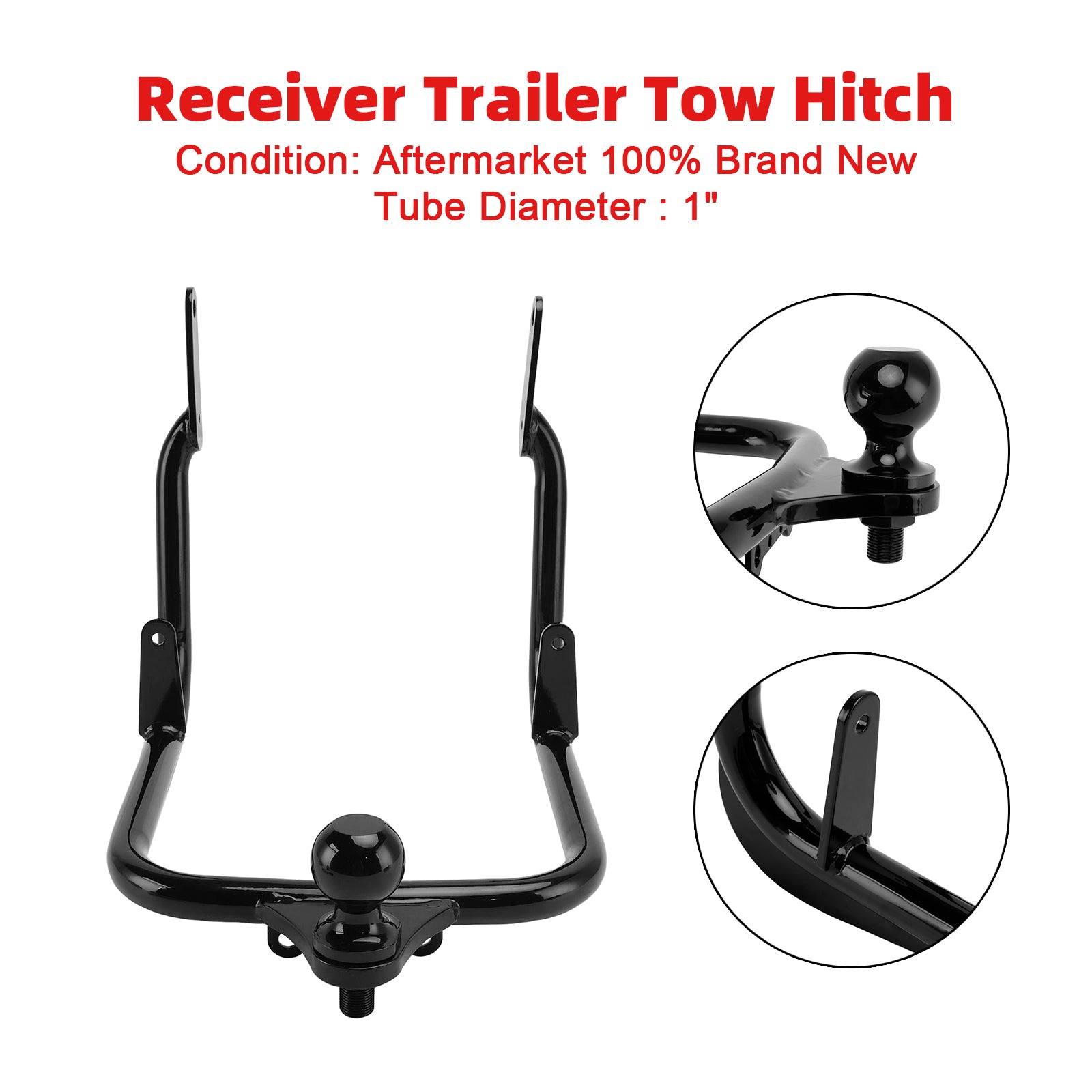 2009-2023 Touring Electra Street Glide FLHX Receiver Trailer Tow Hitch