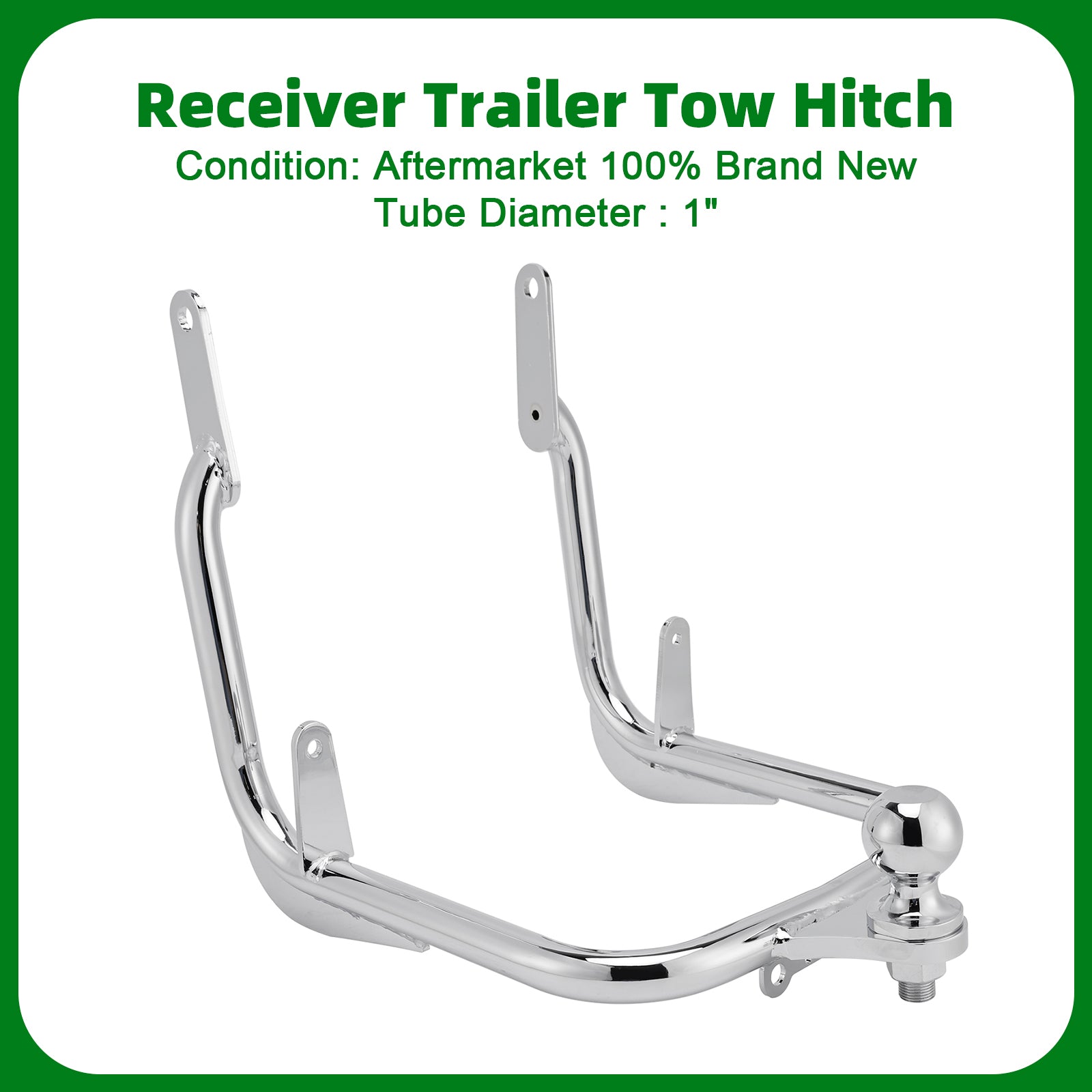 2009-2023 Touring Electra Street Glide FLHX Receiver Trailer Tow Hitch