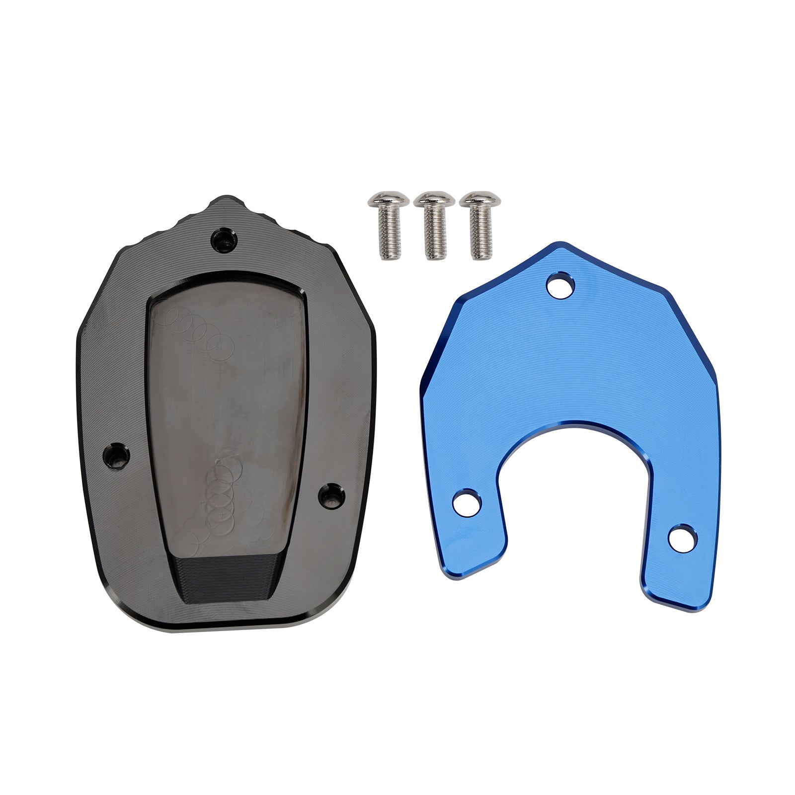 Suzuki 15-20 GSX-S1000 & 22-23 GSX-S1000 Blue Kickstand Enlarge Plate Pad