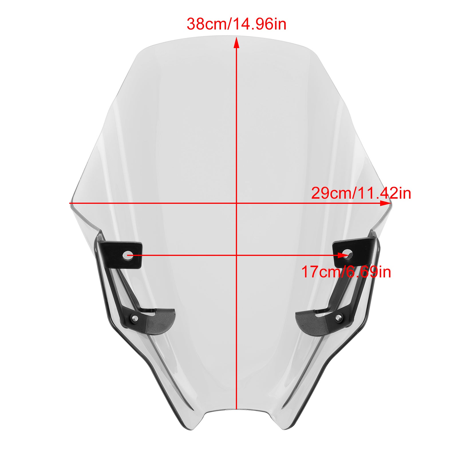2023-2024 Suzuki GSX-8S vindrutan vindruta