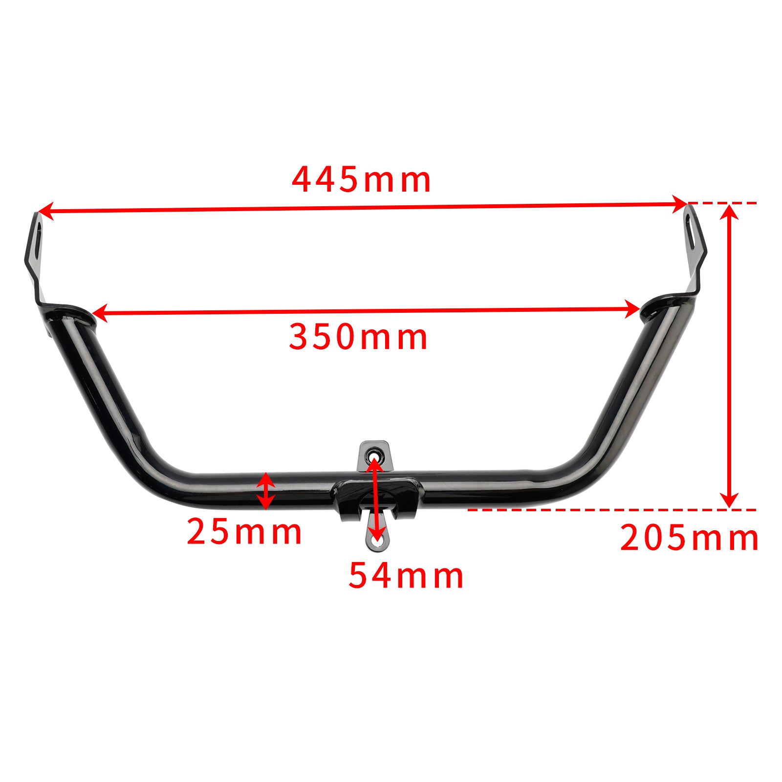15-24 Harley Touring Road Glide FLTR Gloss Black Fairing Support Bracket
