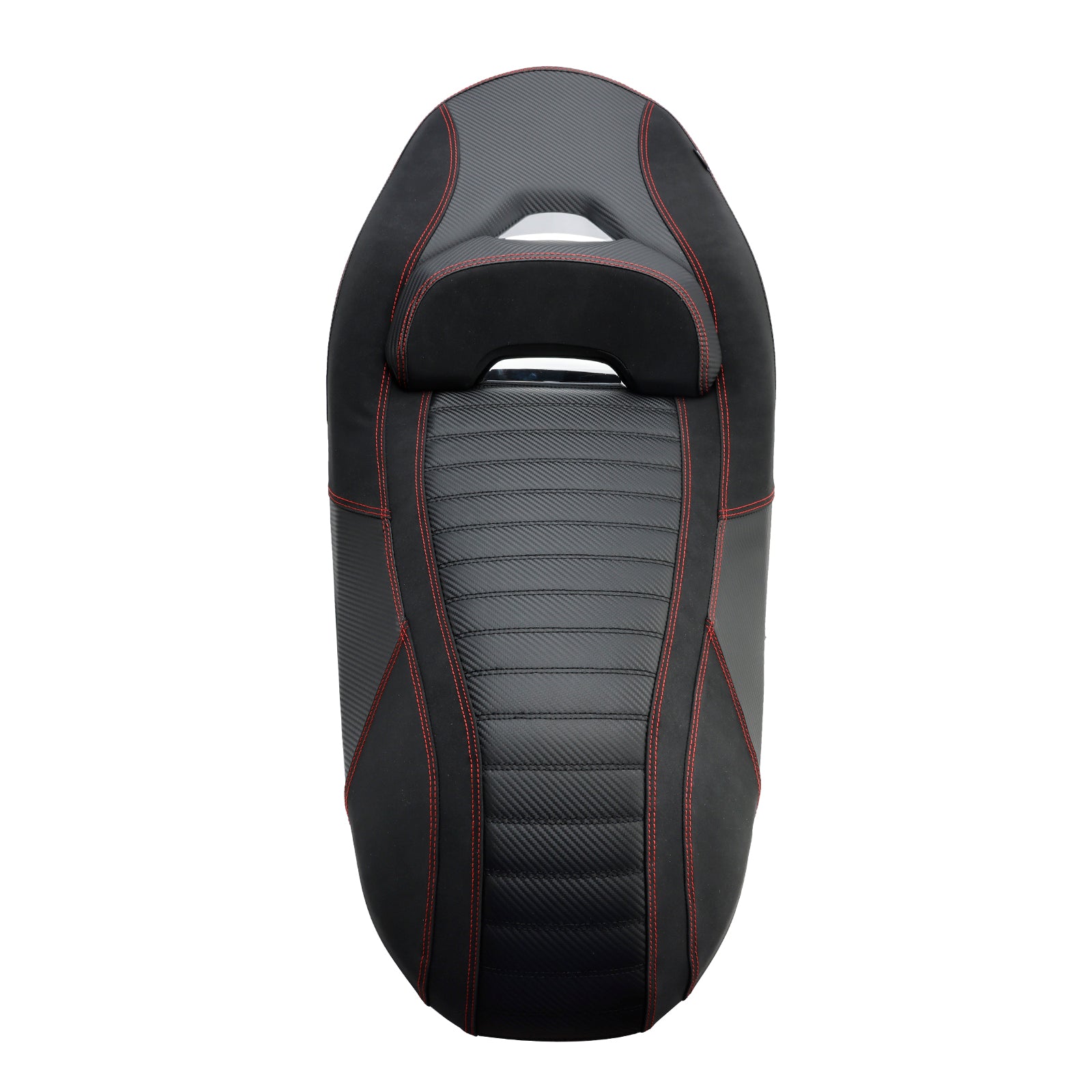 23-24 Yamaha X-Max 300 Asiento de pasajero con cojín completo para color rojo