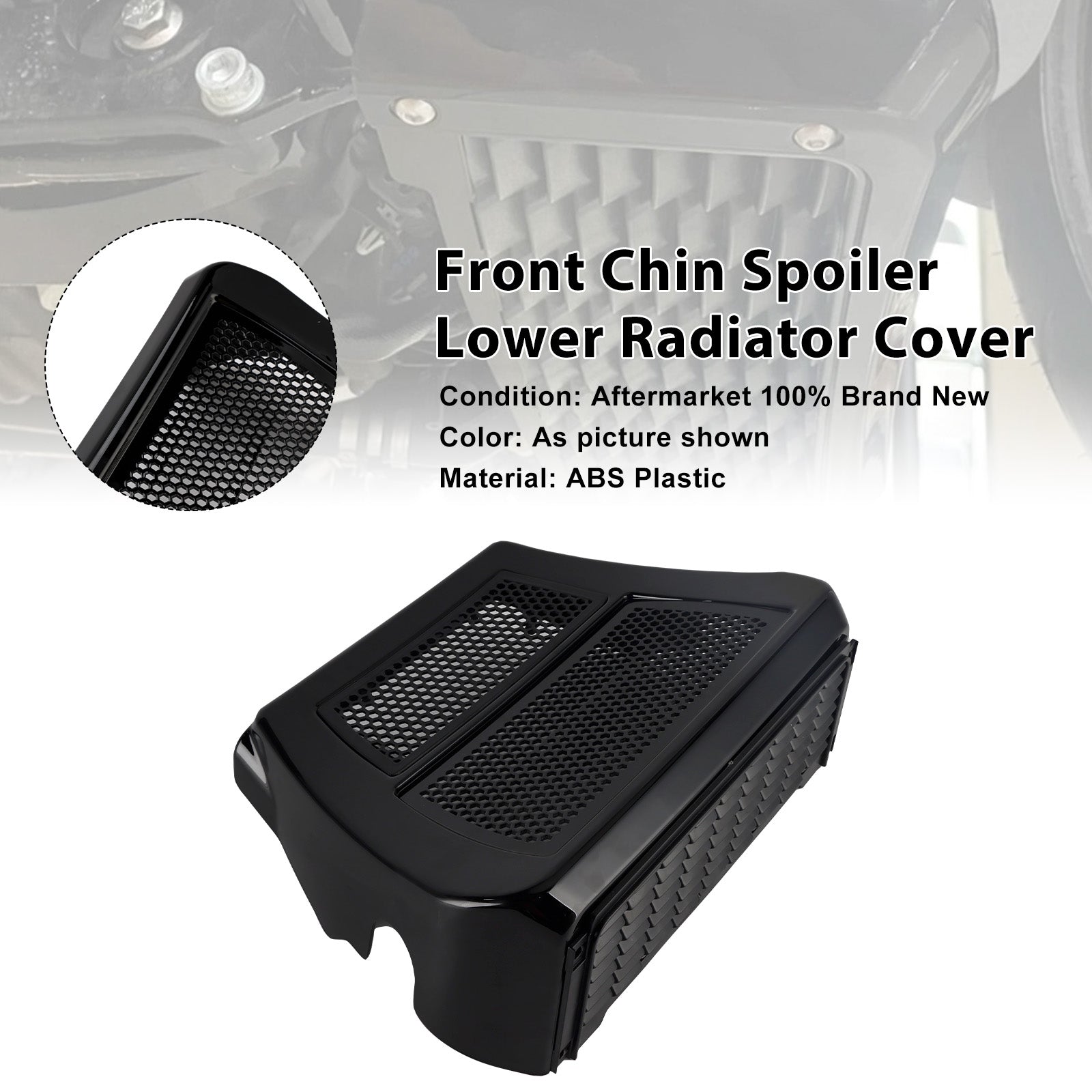 CVO Street Glide FLHXSE 23-25 Lower Chin Spoilers Radiator Guard Cover