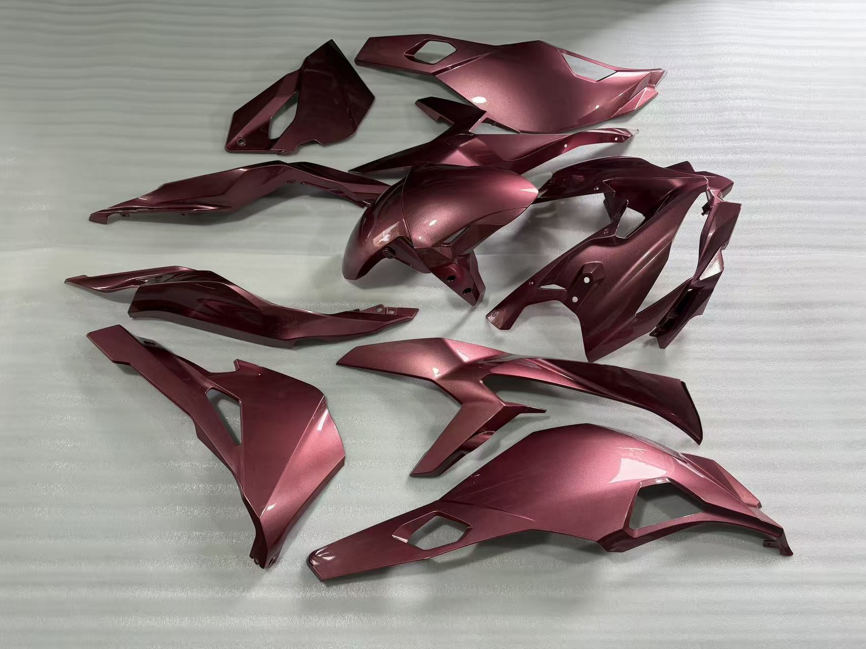 Amotopart 2019-2026 Kawasaki Ninja ZX25R ZX4R ZX4RR Růžová sada kapotáže