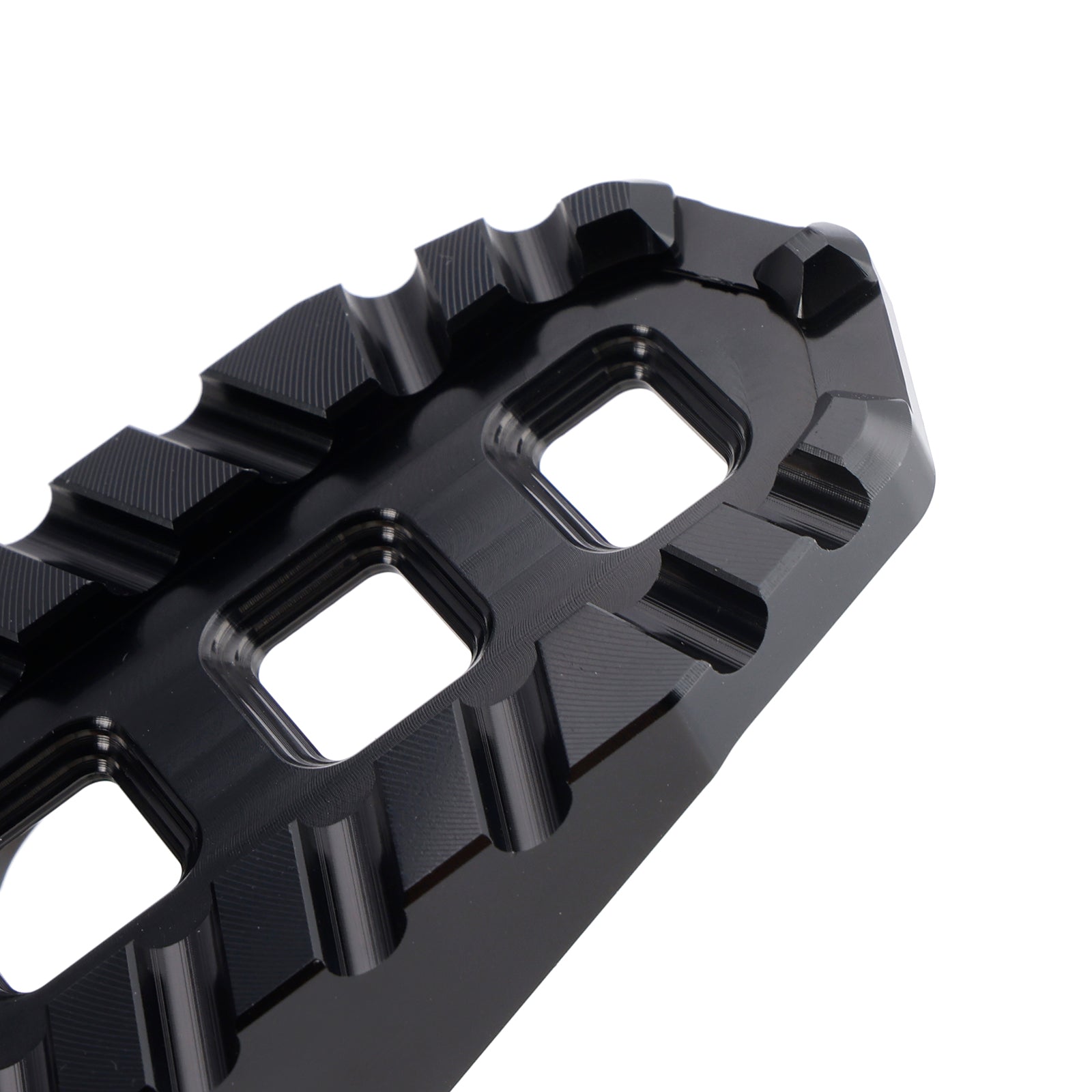 Apoios para os pés dianteiros universais, apoios para os pés adequados para motocicletas com 1.25" barras