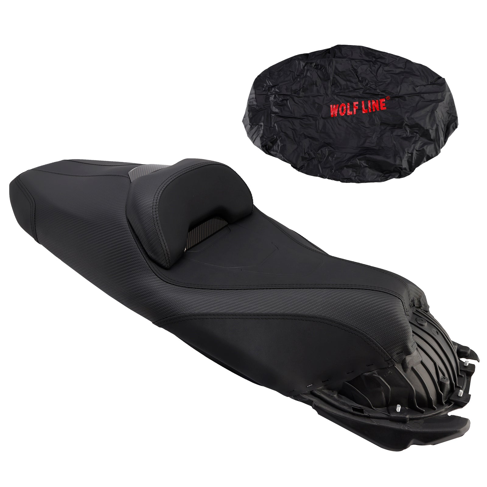 22-25 Honda Adv350 Complete Backrest Pad Rider Passenger Seat Fits