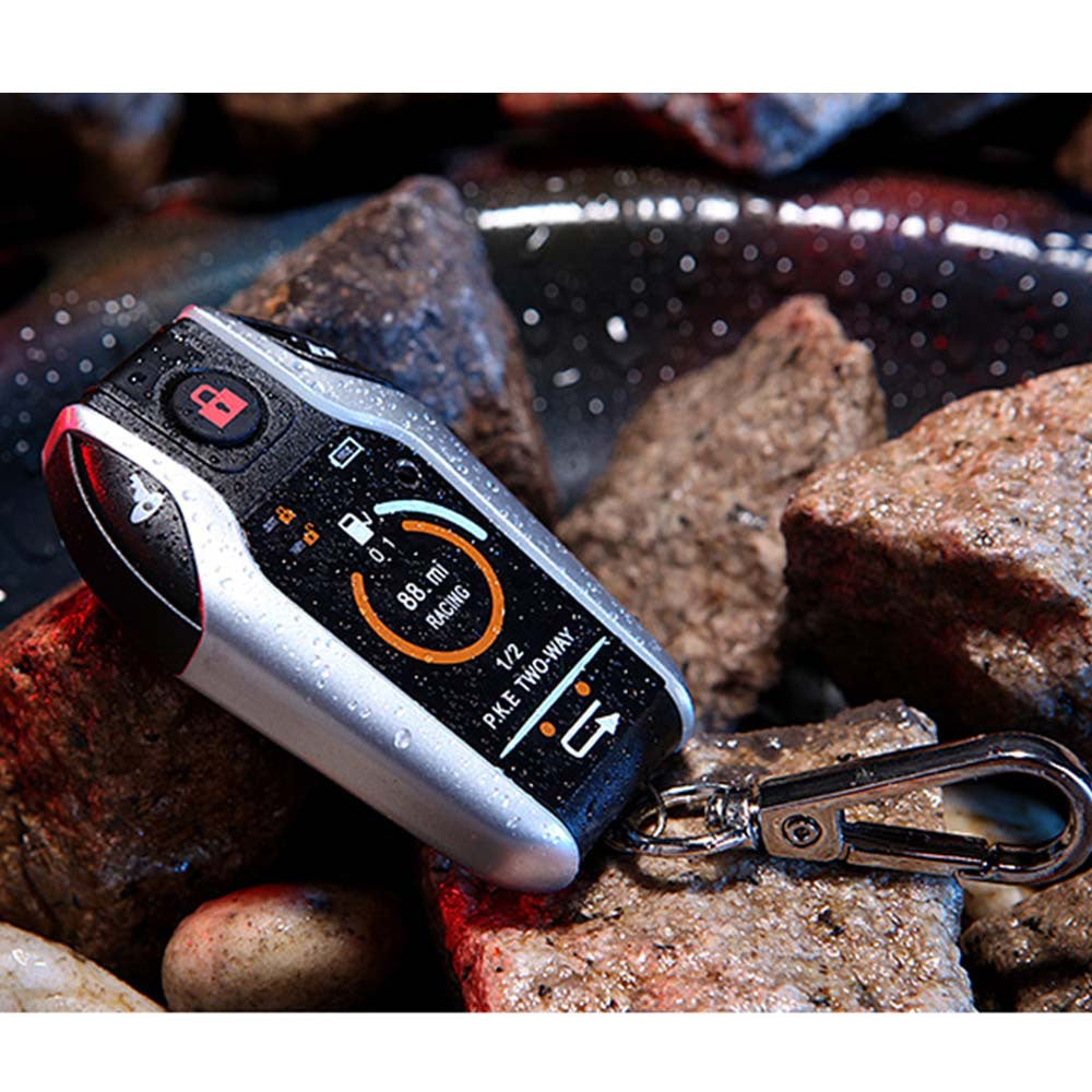 Remote Control Anti-Theft Alarm Security System Start For Motorcycle Scooter