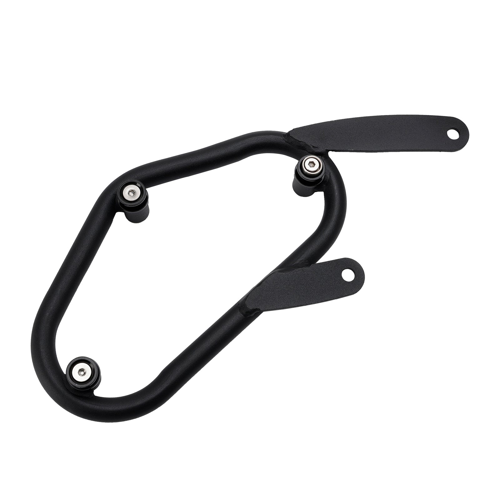 ブラックサドルバッグサポート取付ブラケット左ホンダ Cl300 Cl500 2023-2024