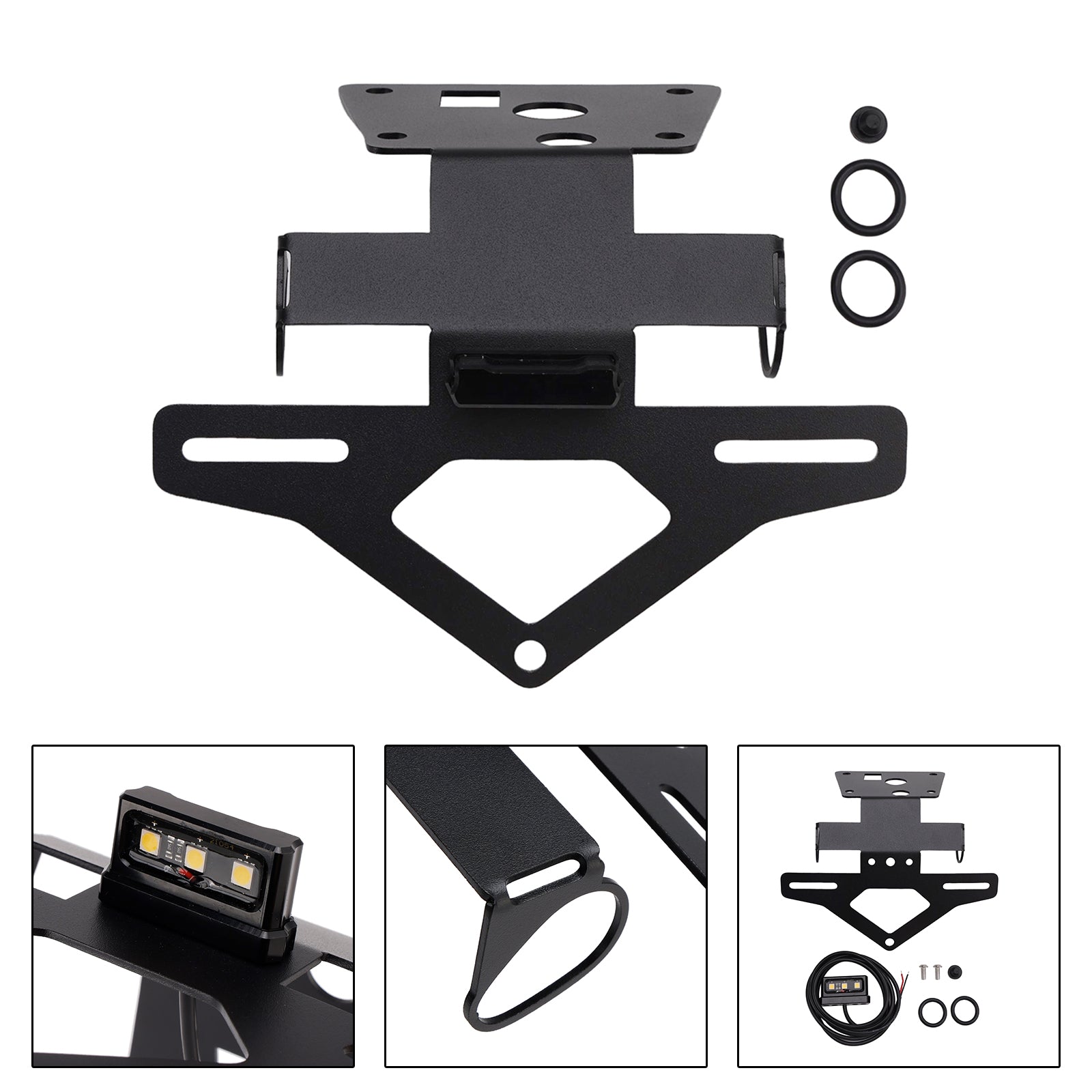 2022-2025 Yamaha XSR900 License Plate Holder Frame Bracket