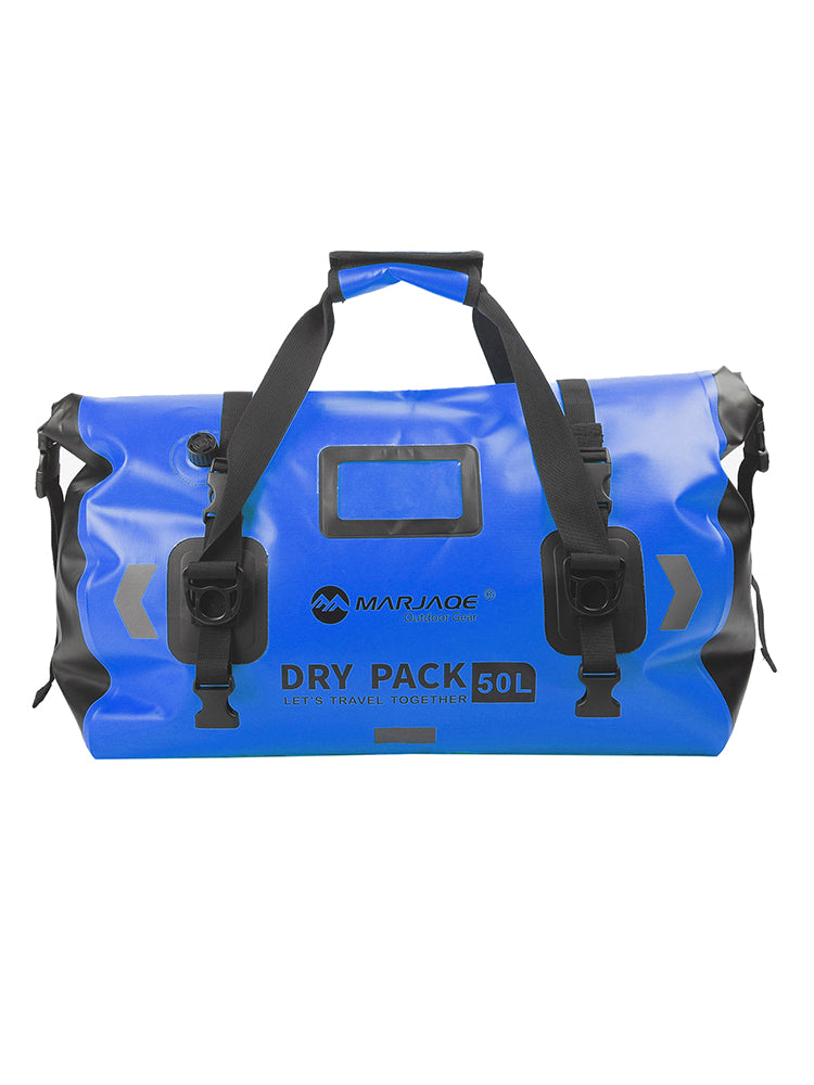 Scooter Motorcycle Side Tail Bag Saddlebag Color Matching Luggage 50L