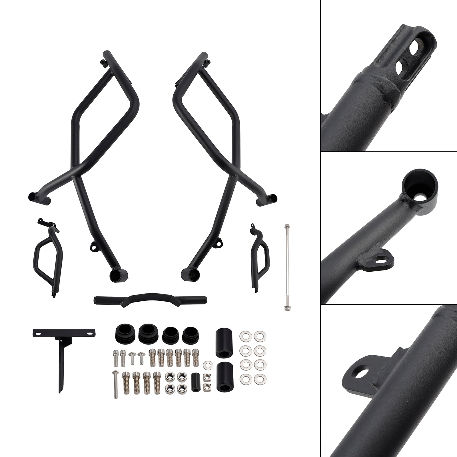 2022-2024 du Desertx stötfångare motorskyddsvakt kraschbar vit