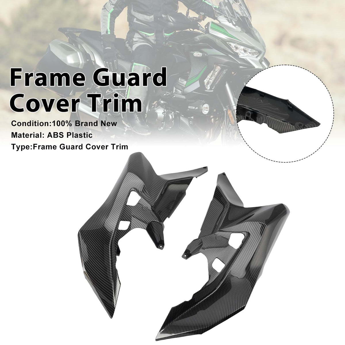2019-2024 Kawasaki Versys 1000 Frame Guard Side Cover Fairing