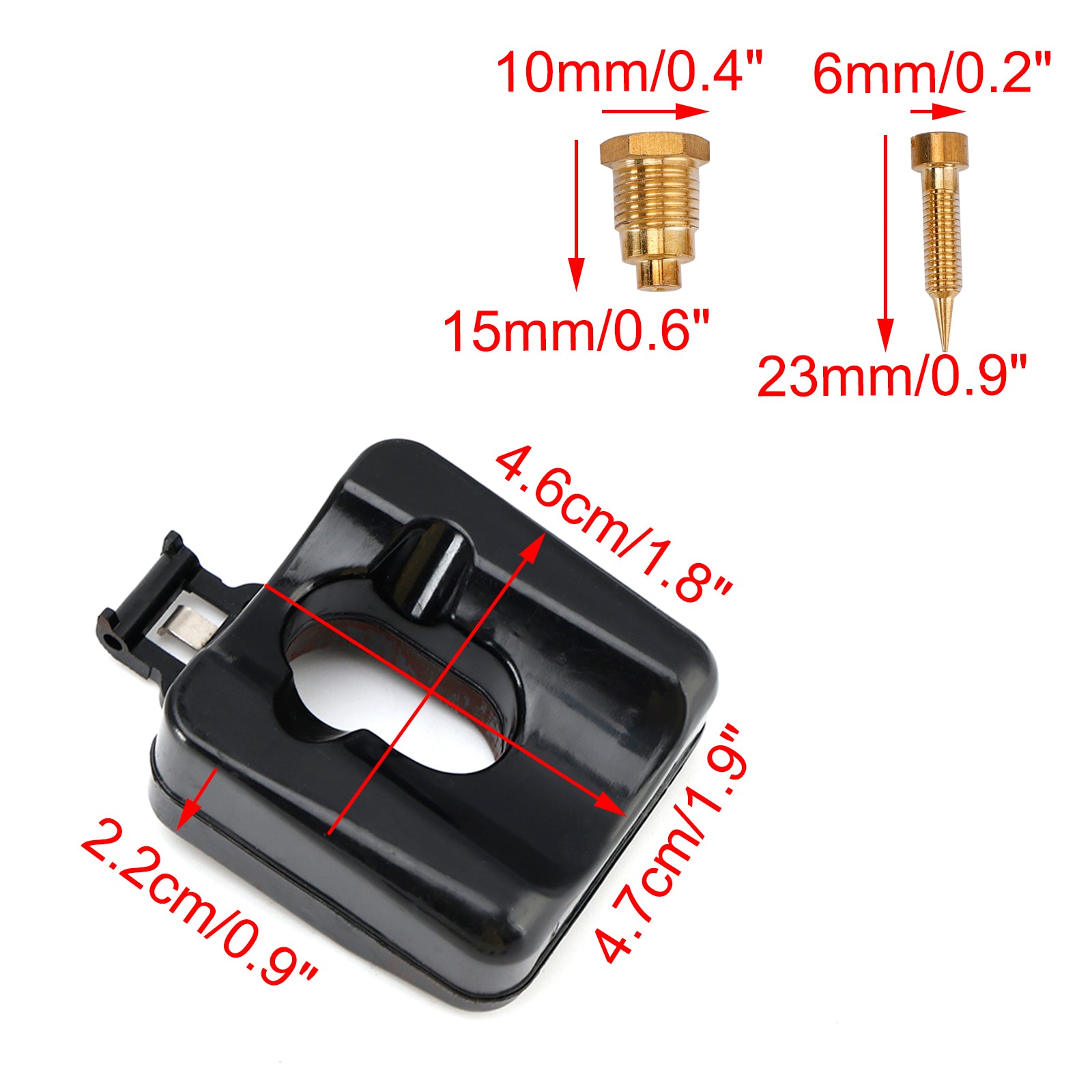 3X Kit de reparo de bomba de combustível de carburadores externos de 2 tempos Yamaha 40HP 50HP