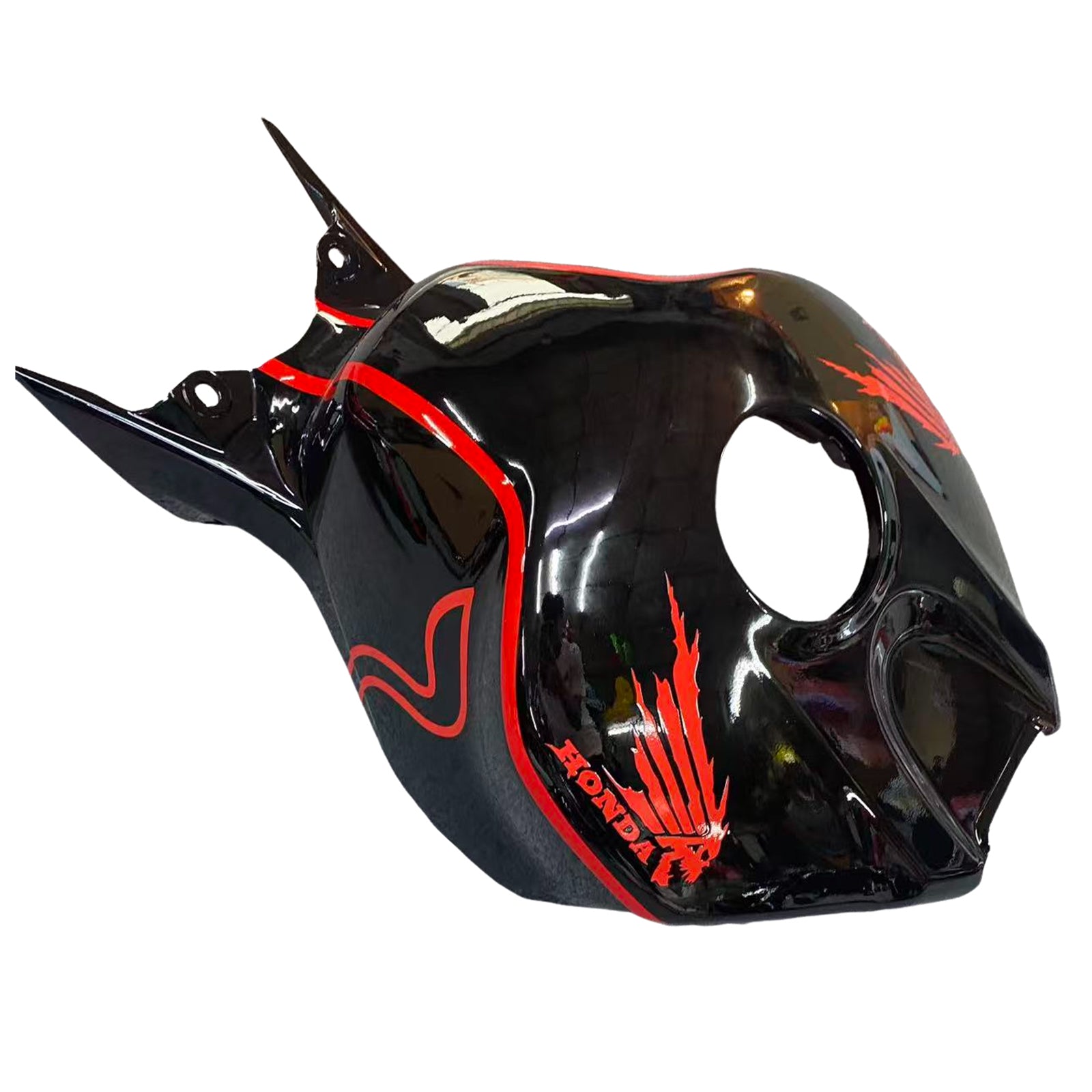 Amotopart 2006-2007 Honda CBR1000RR Black Red Fairing Kit