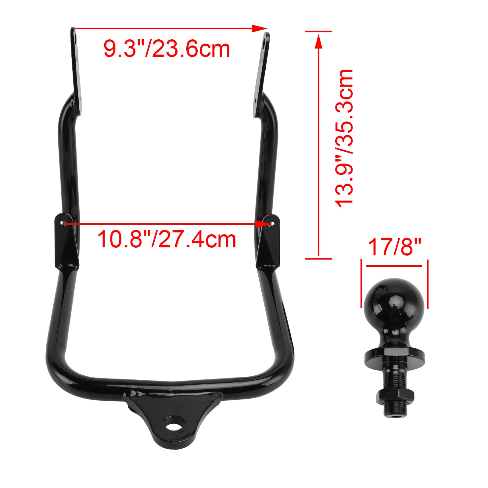 2009-2023 Touring Electra Street Glide FLHX Receiver Trailer Tow Hitch