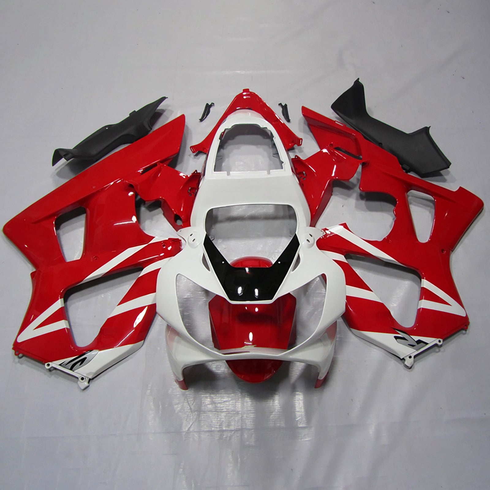 Zestaw owiewek Amotopart 2000-2001 Honda CBR929RR biało-czerwony