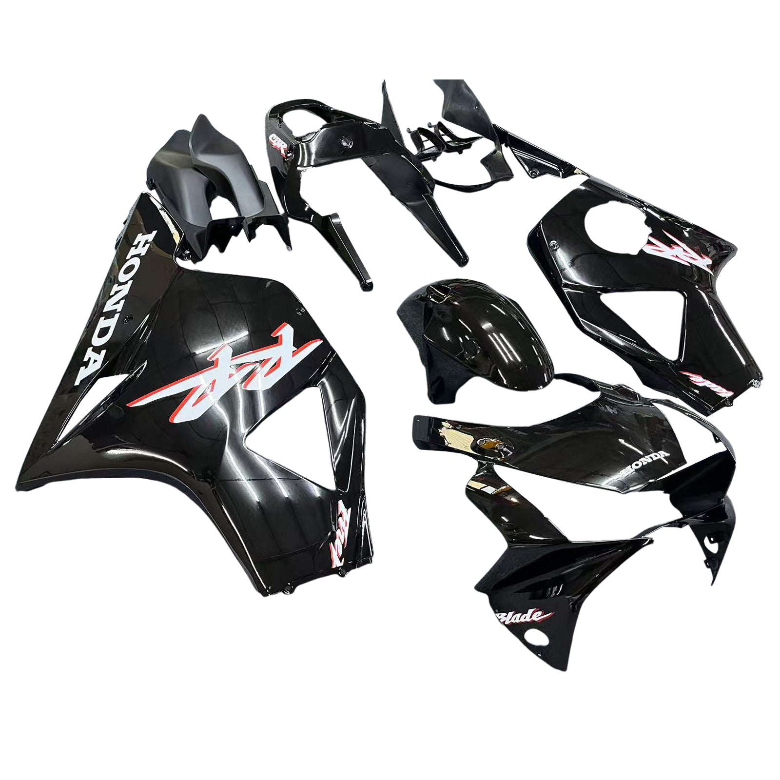 Amotopart 2002-2003 Honda CBR954 Black Fairing Kit