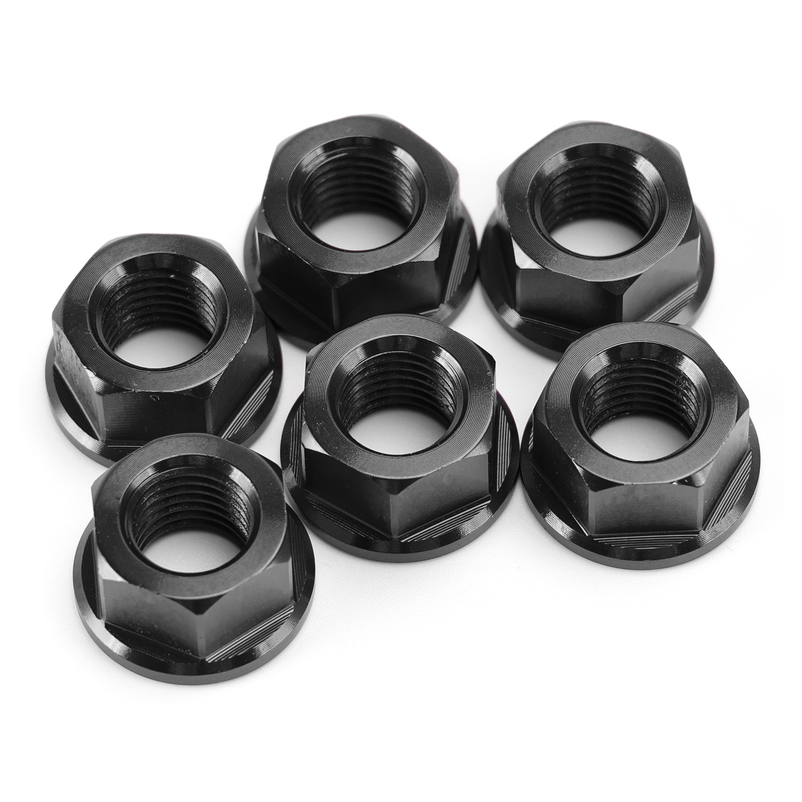Ducati Monster 695 696 996 S2R ST2 ST3 ST4 Sprocket Nut Kit M10x1.25 Black