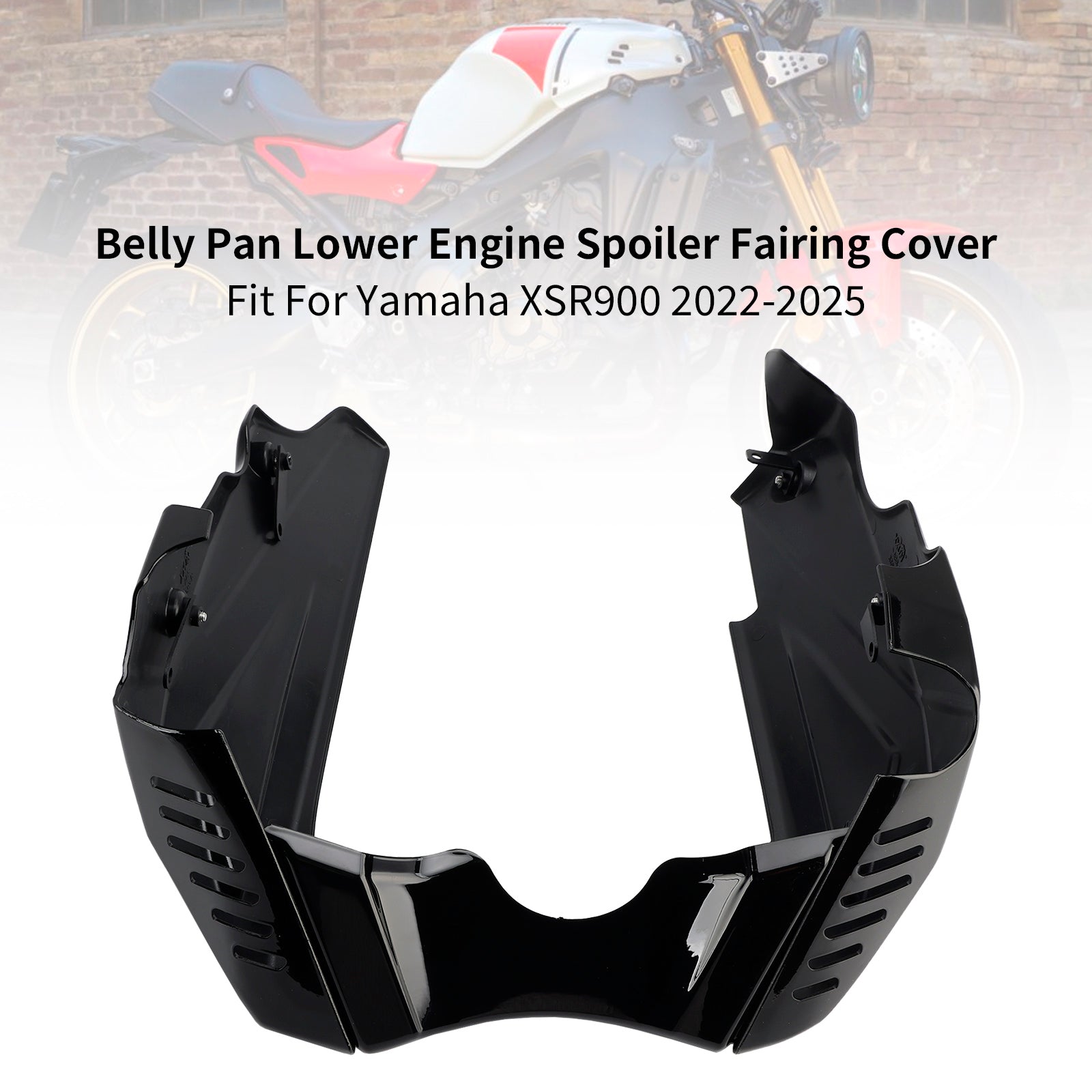 2022-2025 Yamaha XSR900 Belly Pan Lower Engine Spoiler Fairing Cover