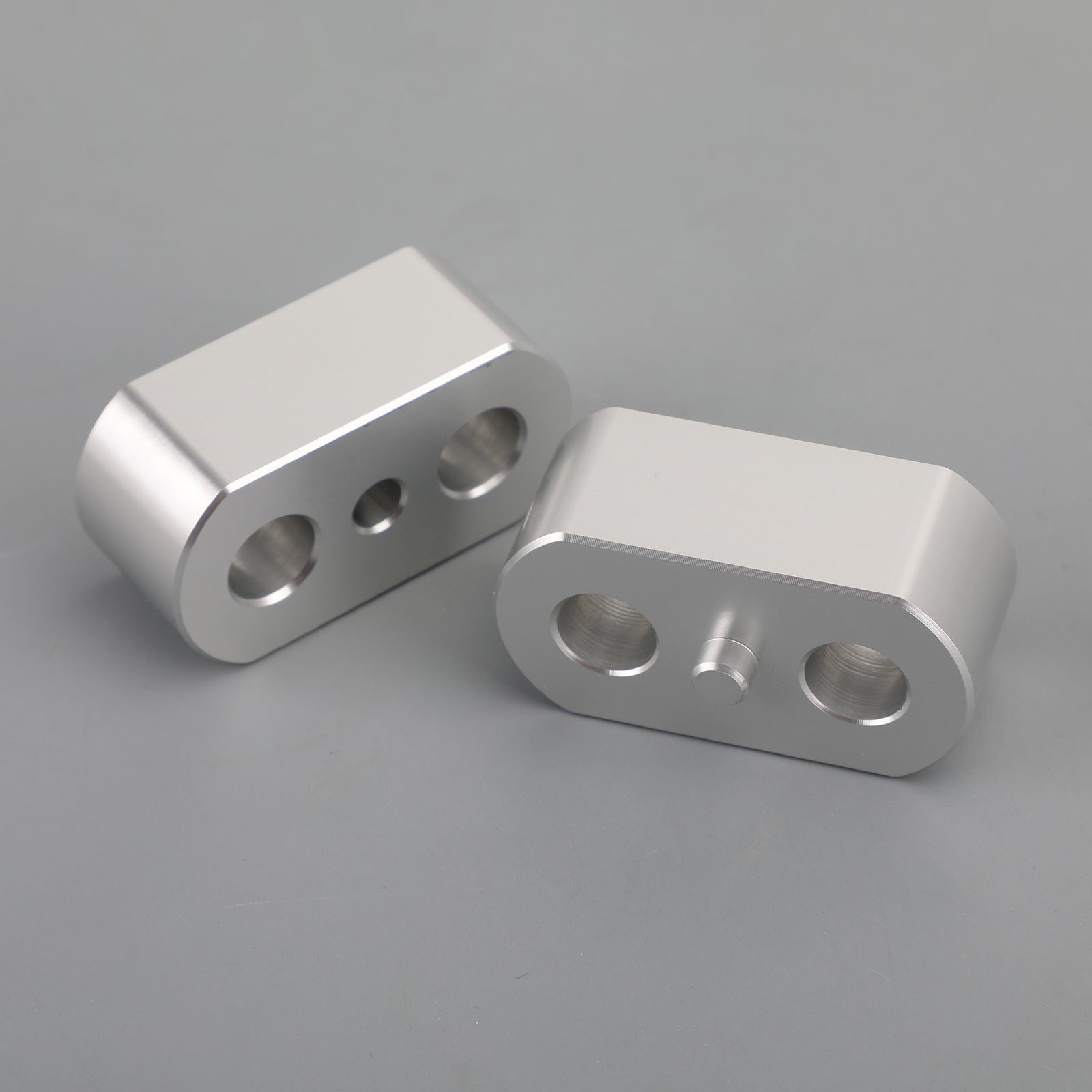 Silberlenker-Bar Risers 20mm Anstieg für Triumph Tiger 800 /1200 Explorer 12-20