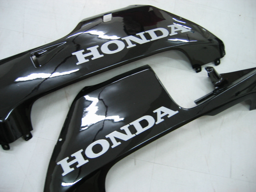 Amotopart 2005–2006 Honda CBR600RR, Schwarz&Weißes Style3-Verkleidungskit