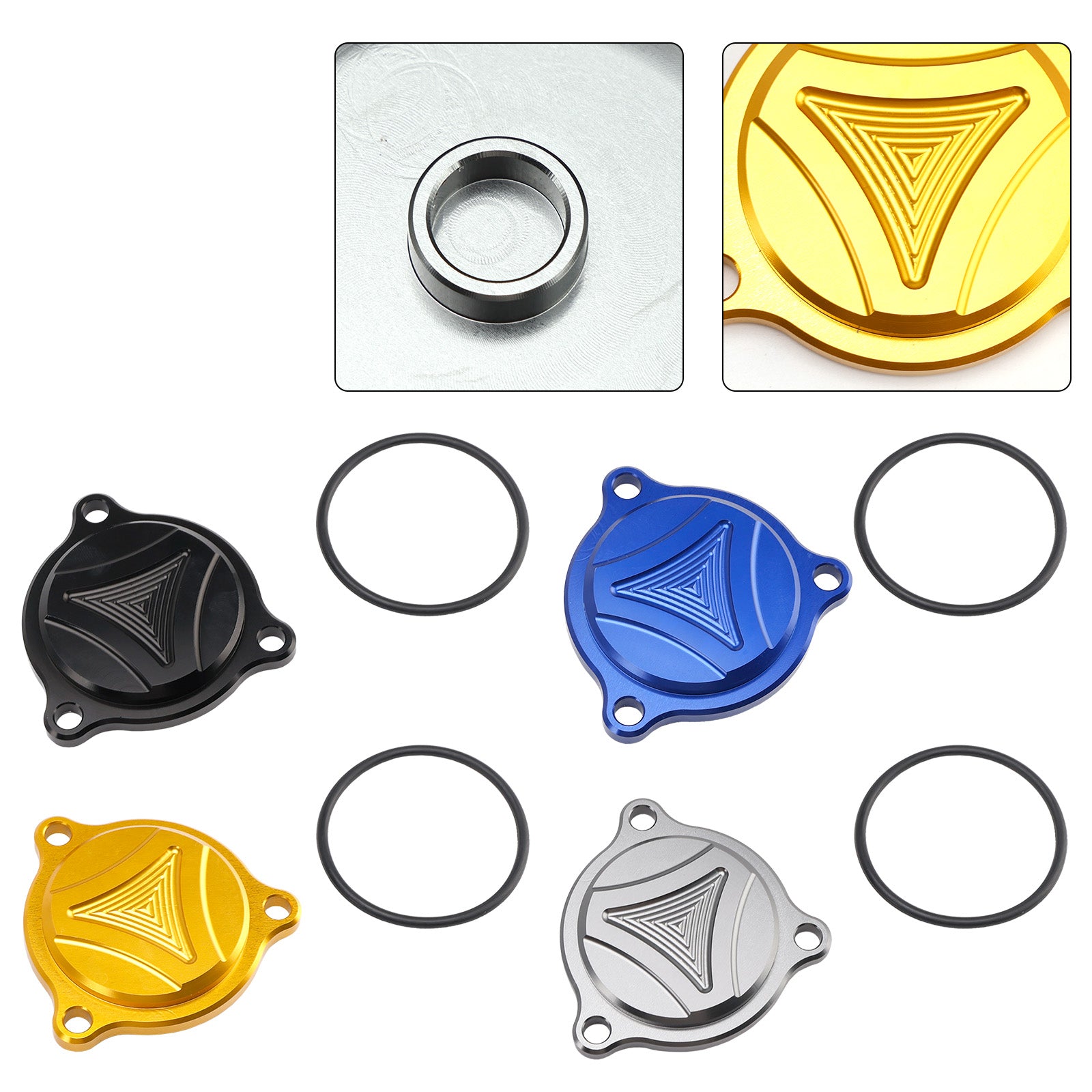 Suzuki Burgmann UH 125 150 200 DR-Z 400 E S SMCNC Oil Filter Cover