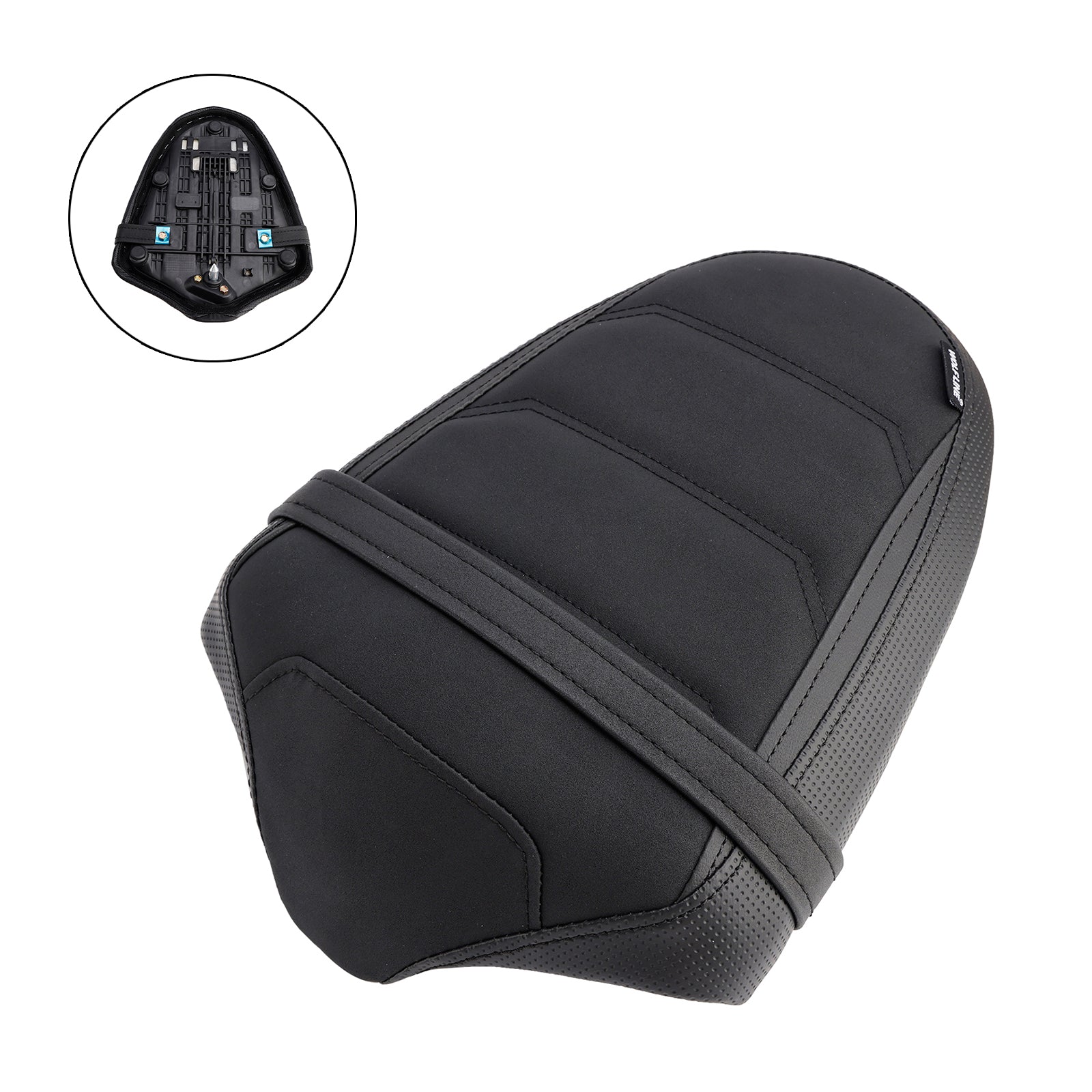 2024-2025 Triumph Daytona 660 Baksätet Passagerarkudde Flat Pu White Red