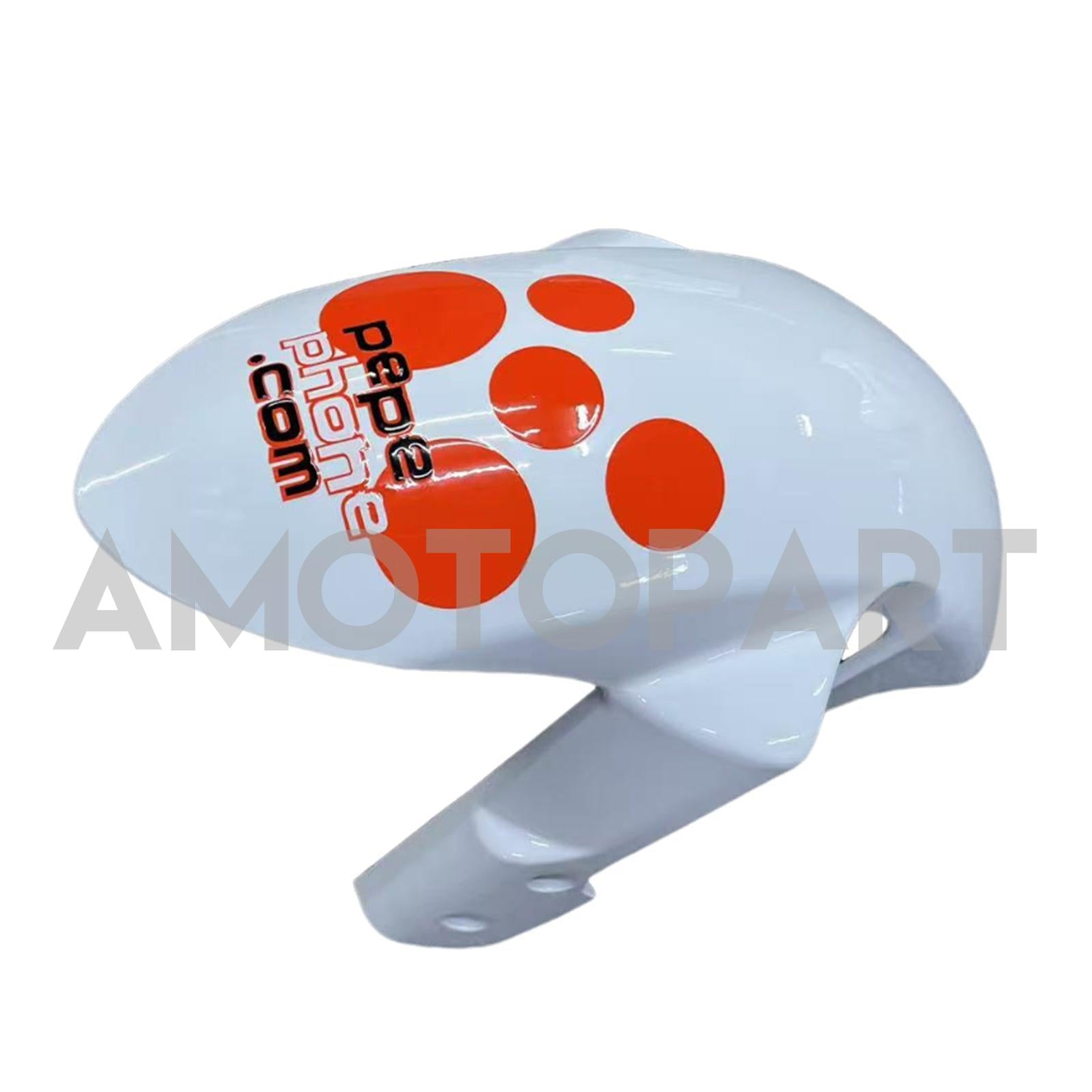 Amotopart 2007-2008 Suzuki GSXR1000 White Black Yellow Red Fairing Kit