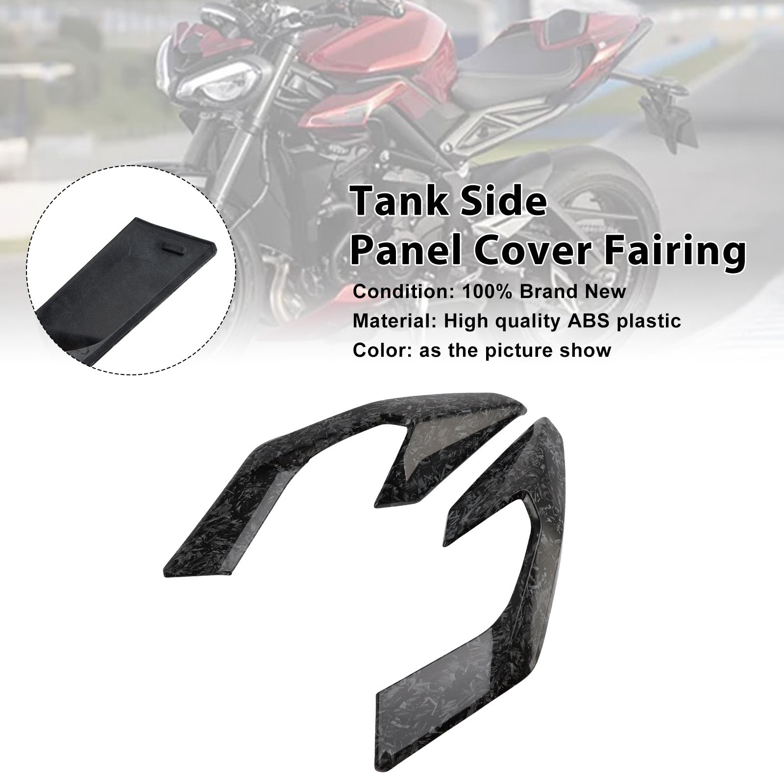 Street Triple 765 R/RS 2023-2025 Tank Side Cover Panel Fairing