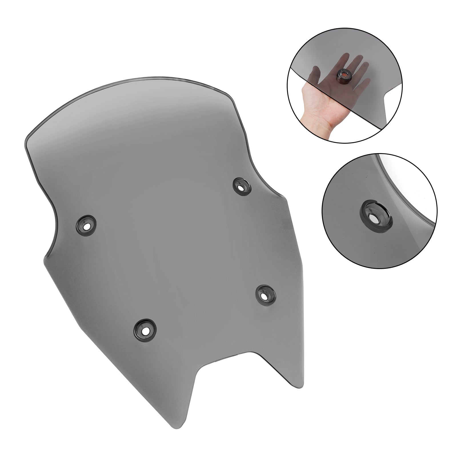 BMW R1200R 2015-2018 R1250RS 2019-2024 vindrutan vindruta